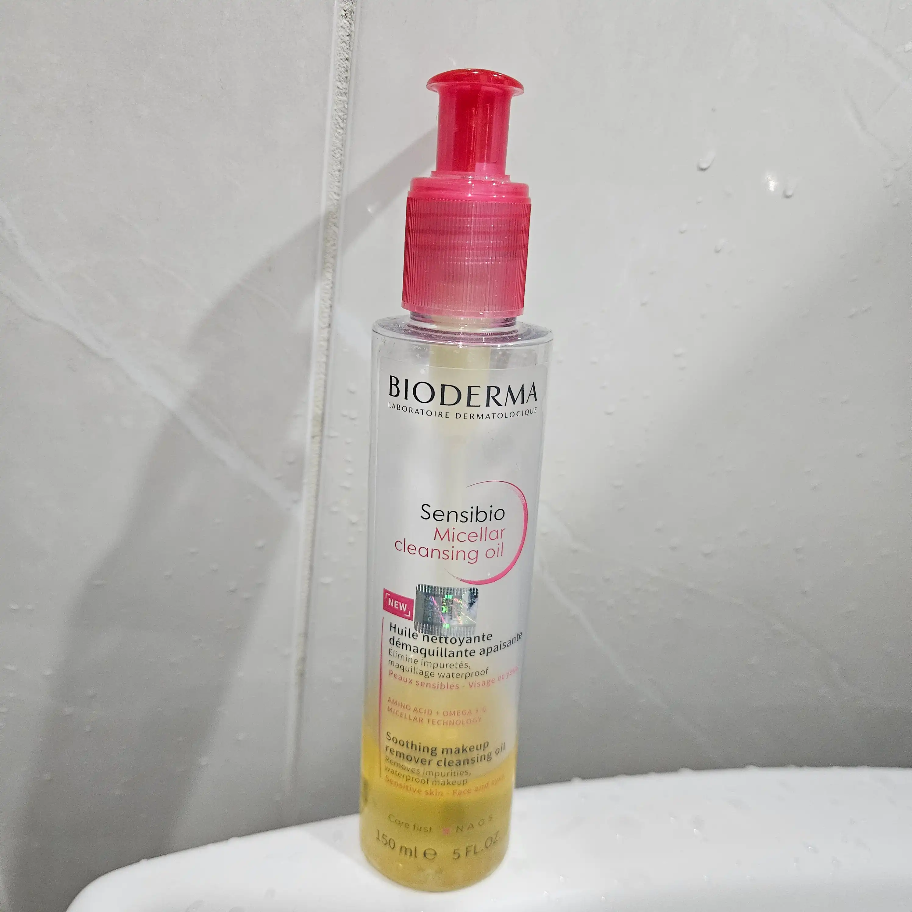 언니의파우치 리뷰 이미지 - [센시비오 미셀라 클렌징 오일]