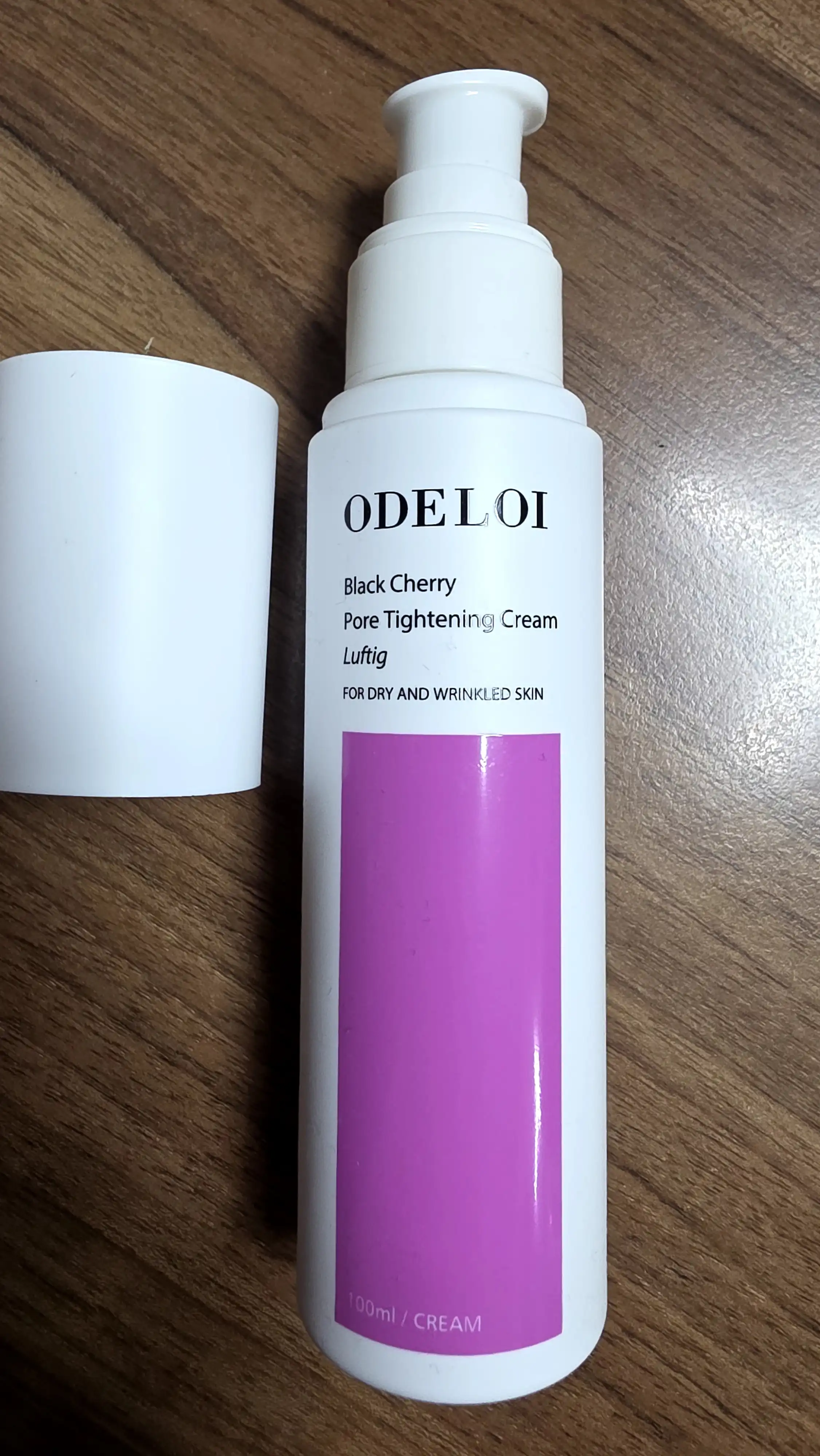 언니의파우치 리뷰 이미지 - [블랙체리 모공수축크림 로프디]