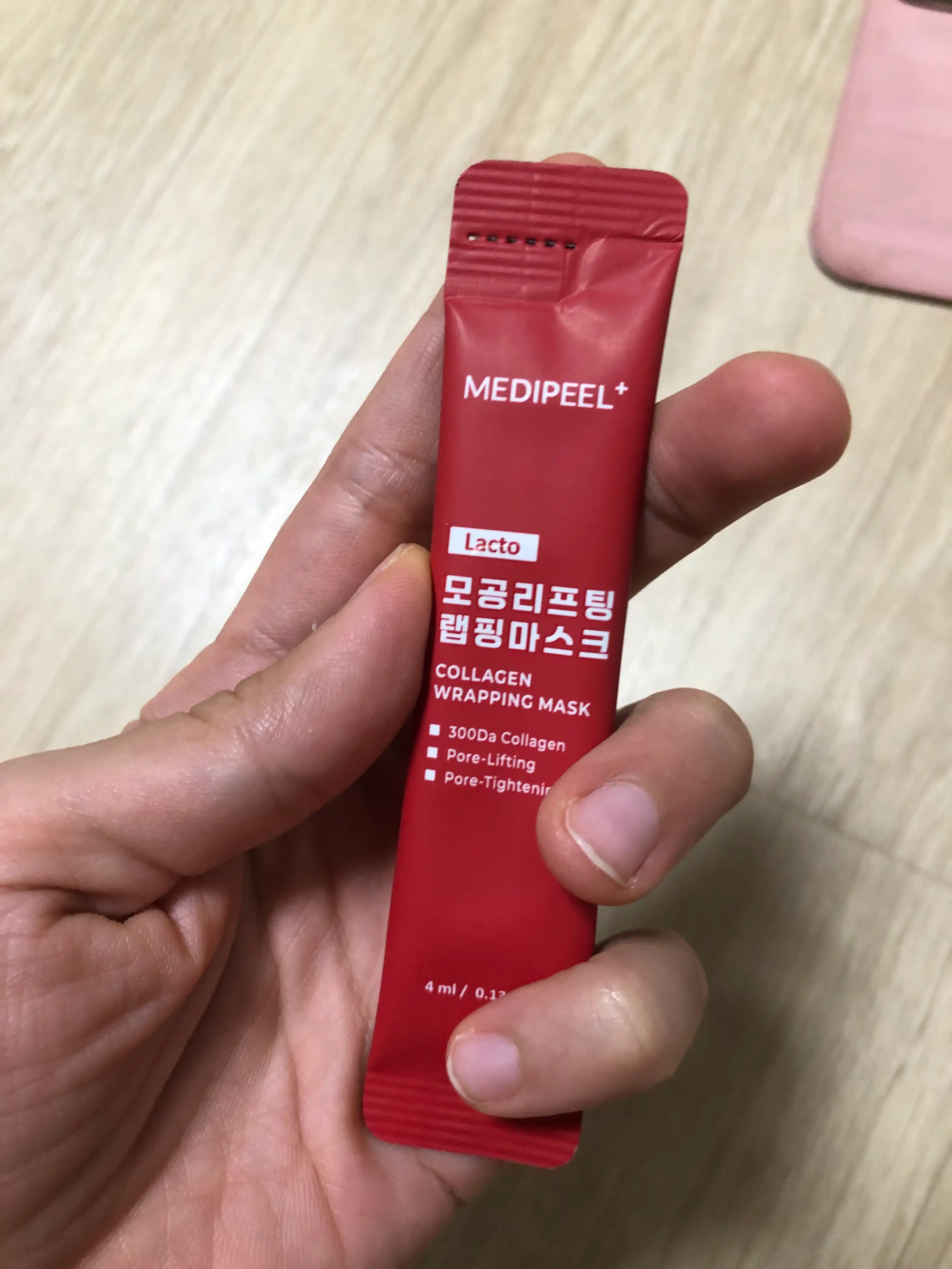 언니의파우치 리뷰 이미지 - [락토 모공 리프팅 랩핑 마스크]