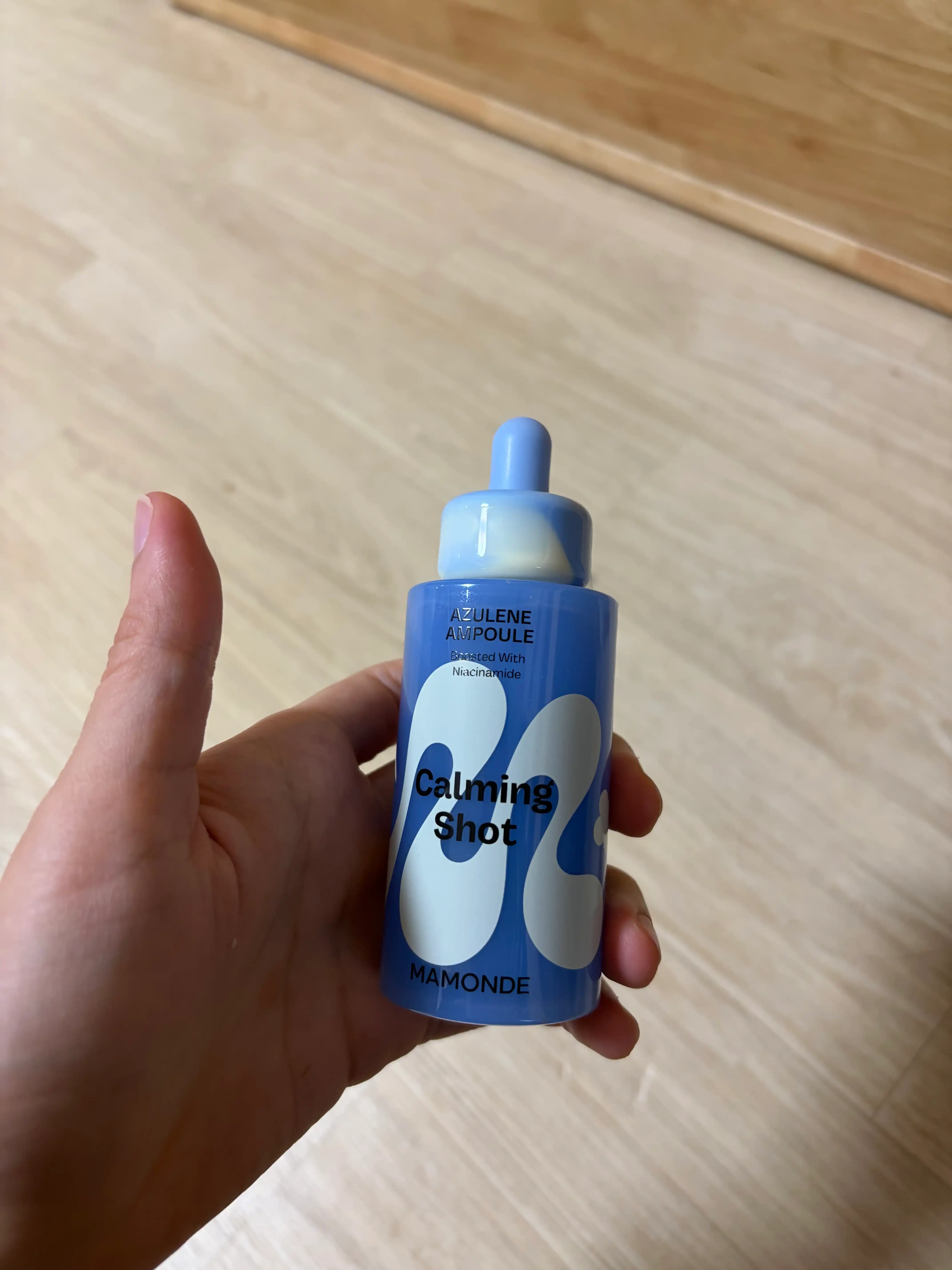 언니의파우치 리뷰 이미지 - [카밍 샷 아줄렌 흔적 수분앰플]