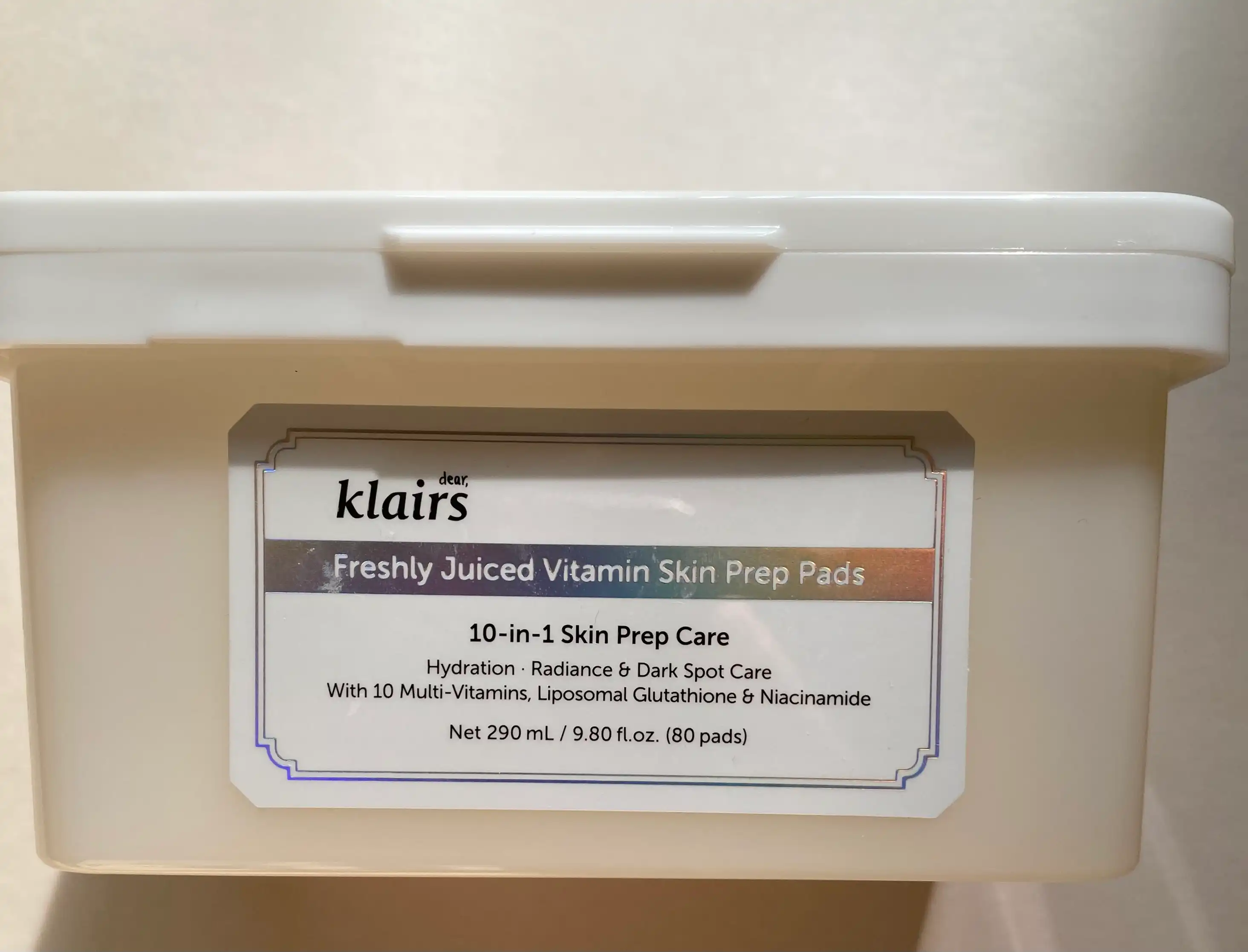 언니의파우치 리뷰 이미지 - [프레쉴리 쥬스드 비타민 화잘먹 패드]