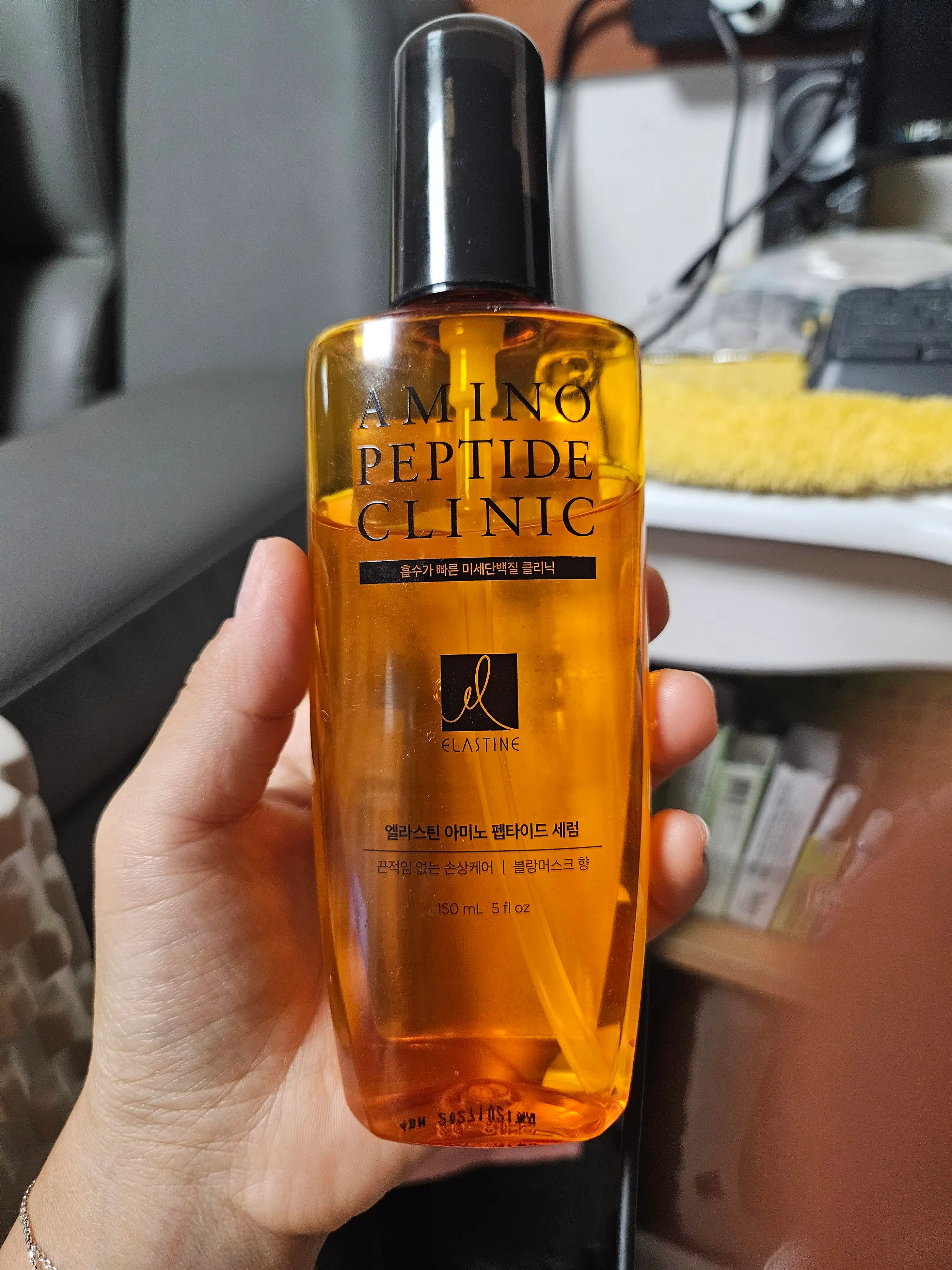 언니의파우치 리뷰 이미지 - [아미노펩타이드 헤어 세럼 블랑머스크]
