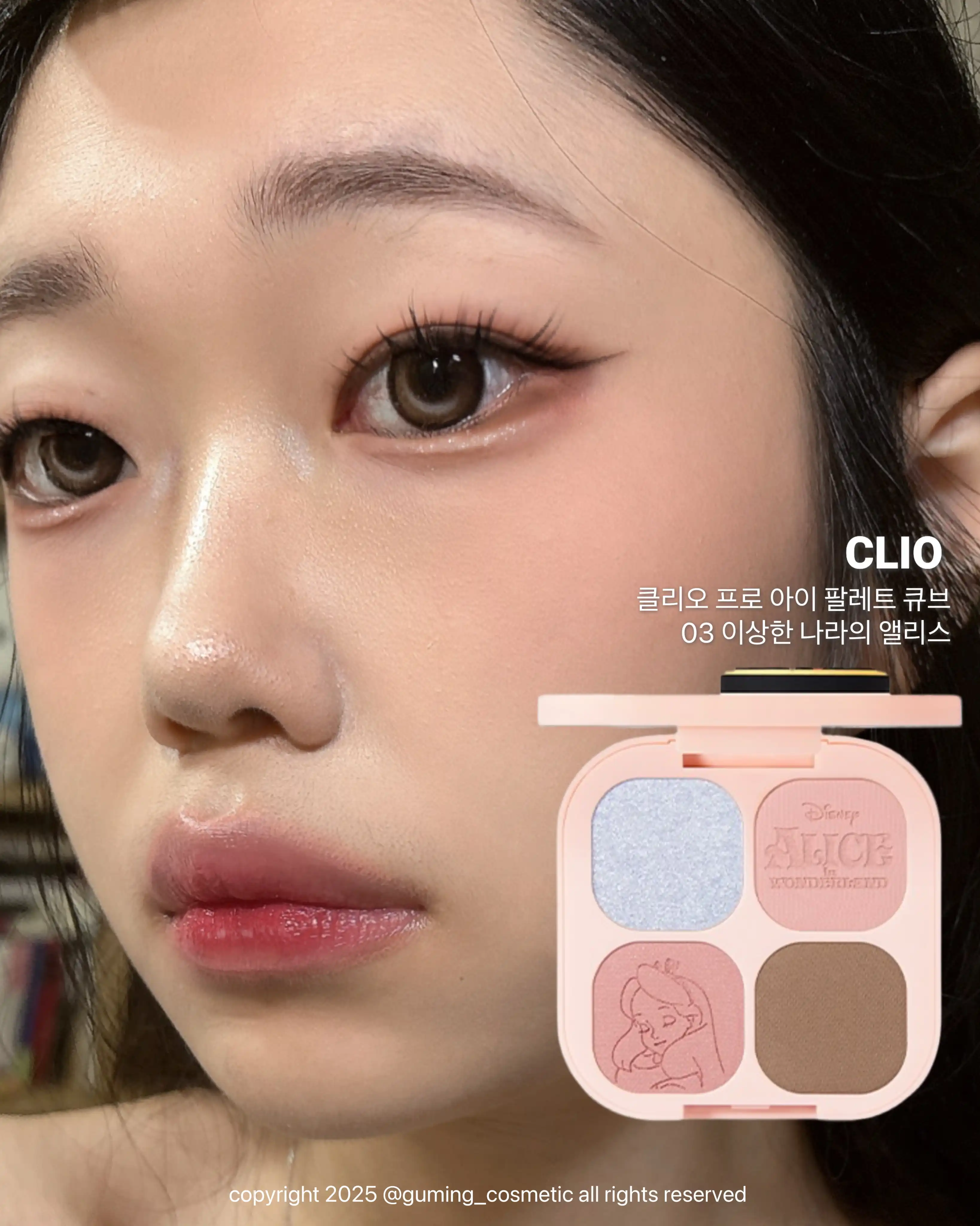 언니의파우치 리뷰 이미지 3 - [(클리오X앨리스) 프로 아이 팔레트 큐브]