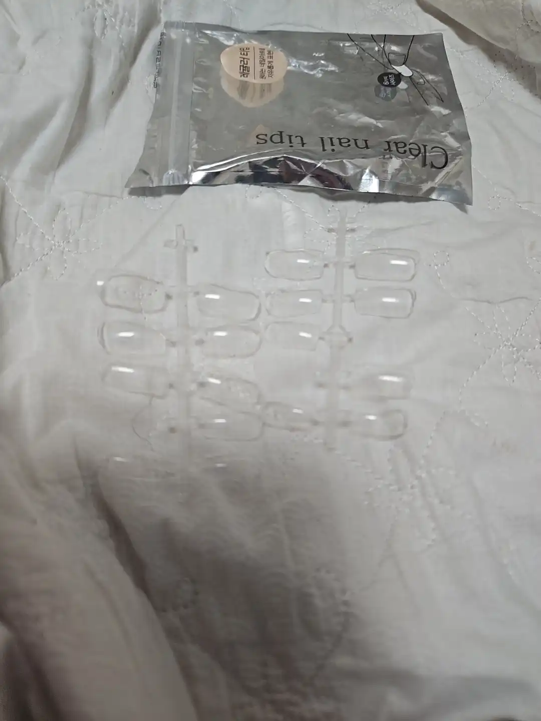 언니의파우치 리뷰 이미지 2 - [클리어네일팁]