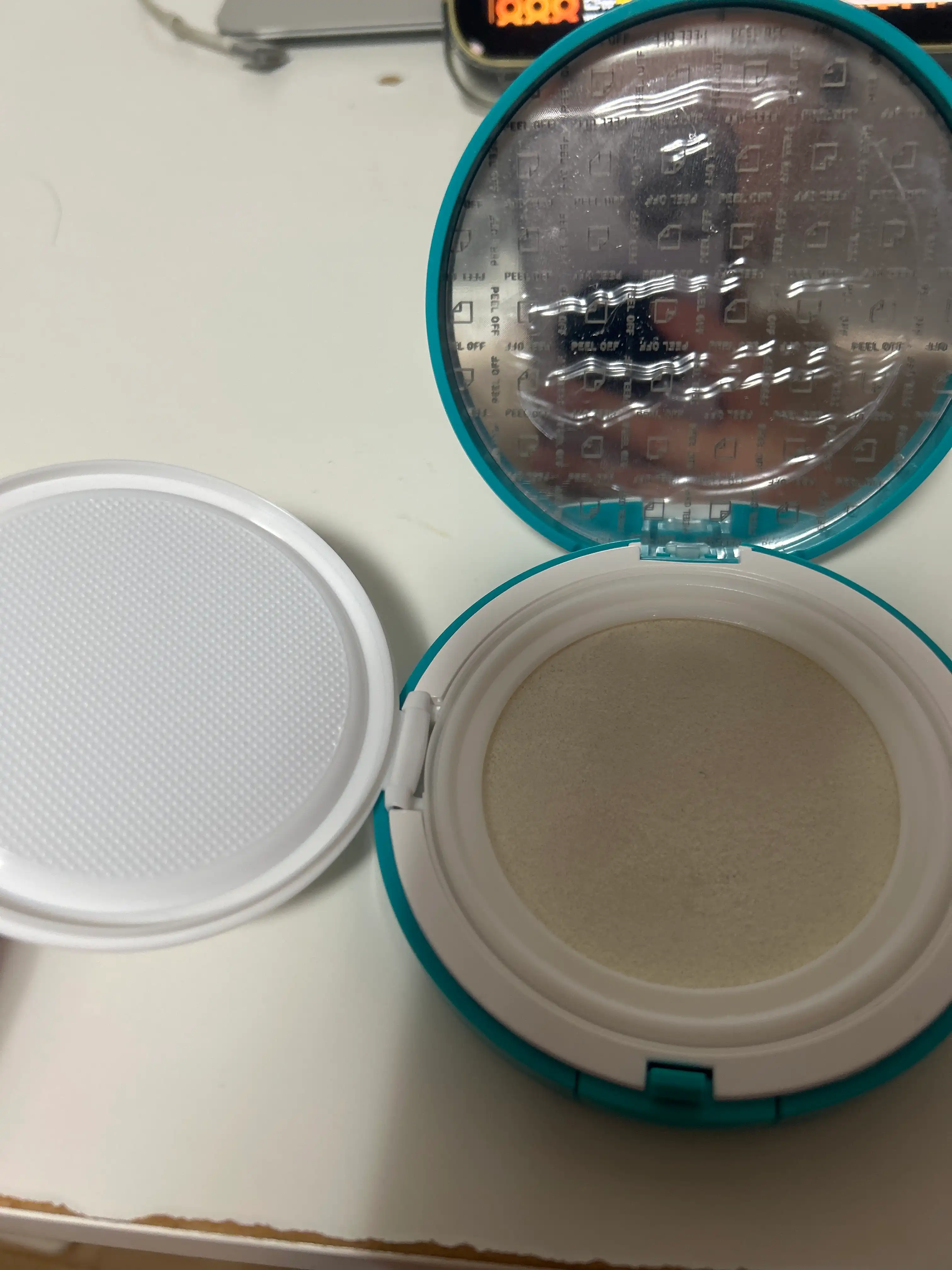 언니의파우치 리뷰 이미지 4 - [엔조이 올라운드 에어리 선쿠션 EX ]