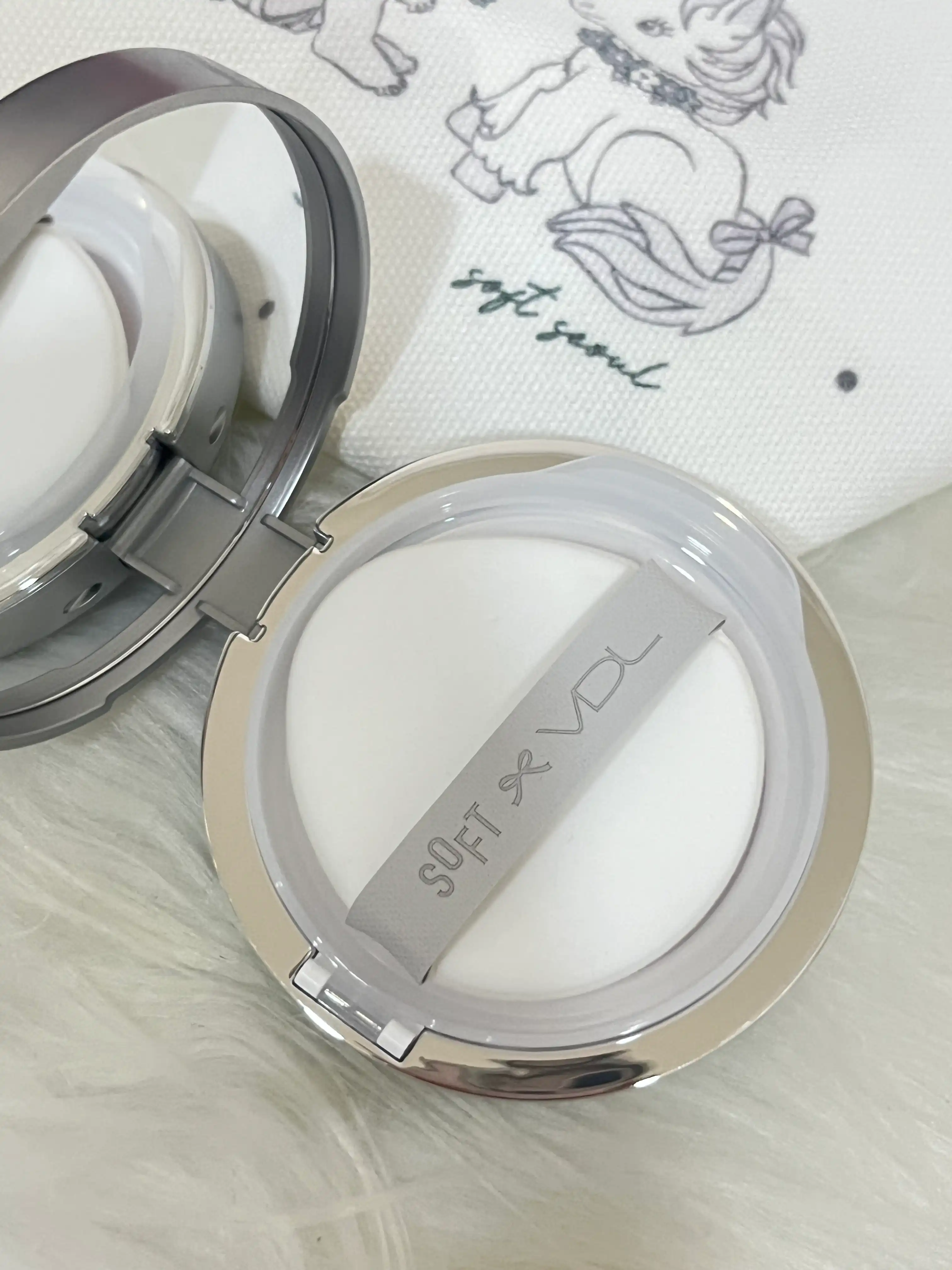 언니의파우치 리뷰 이미지 3 - [(VDLX소프트서울) 커버스테인 퍼펙팅 쿠션]