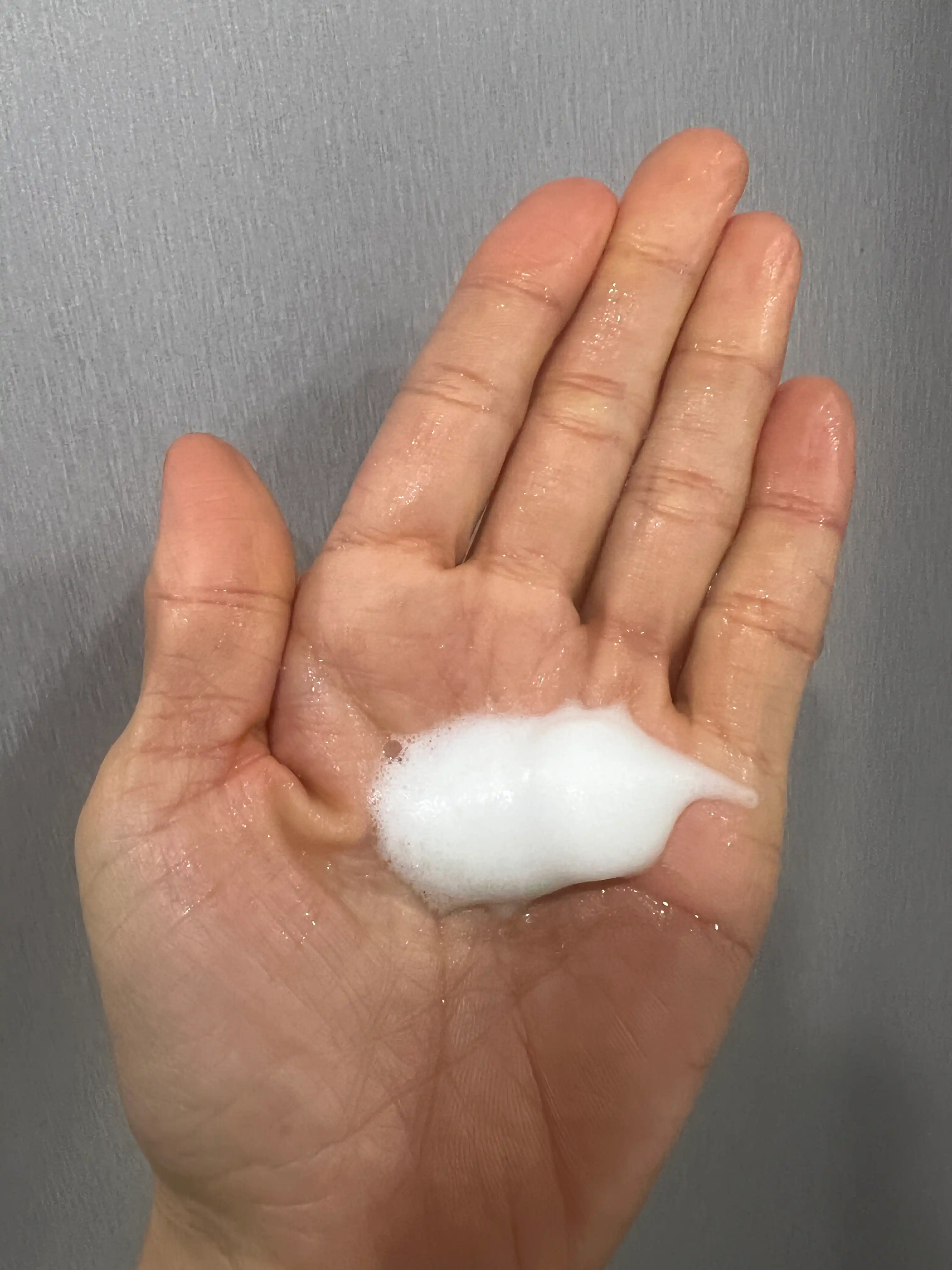 언니의파우치 리뷰 이미지 2 - [아이깨끗해 항균 폼 핸드솝 [청포도향]]