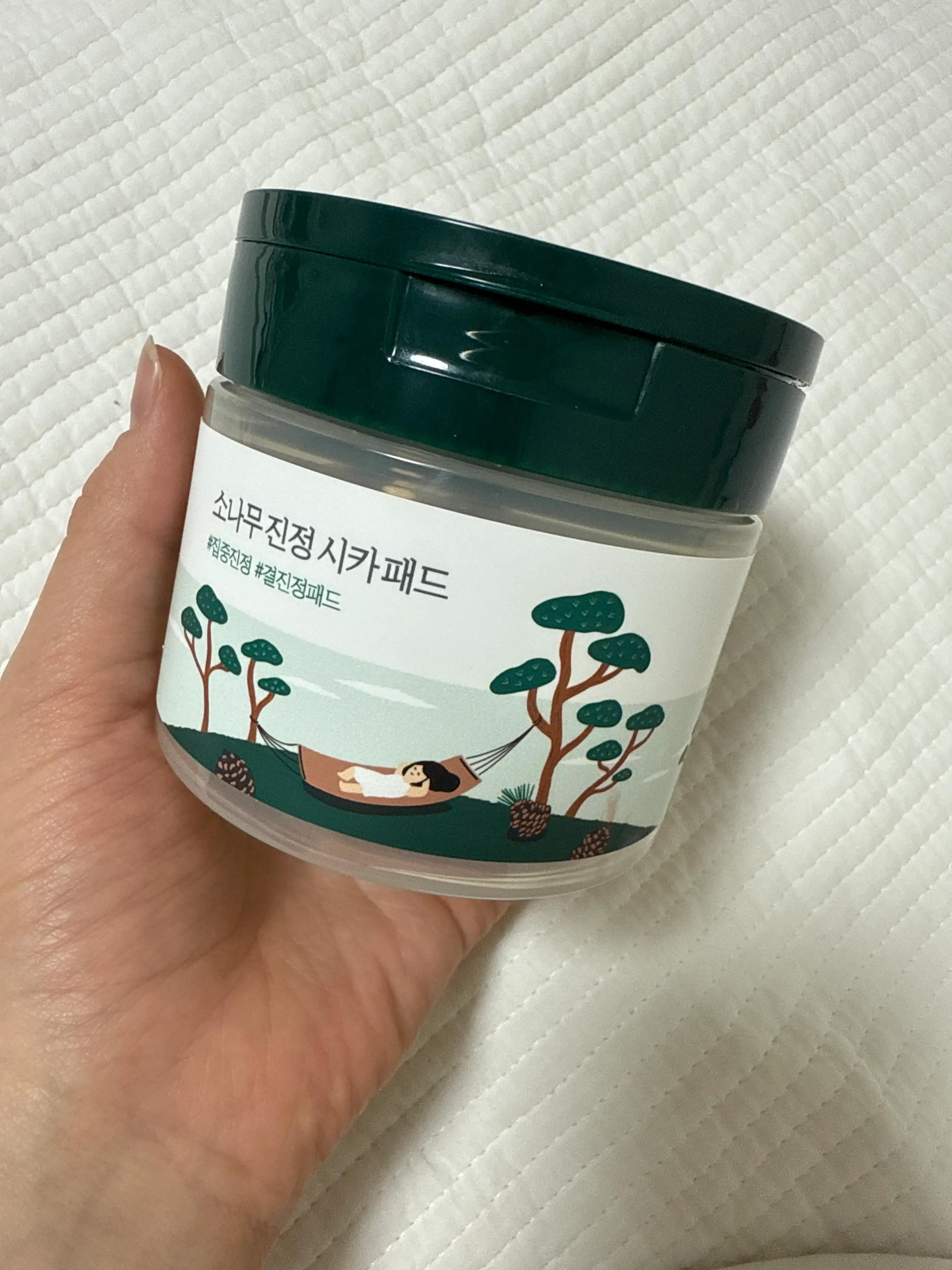 언니의파우치 리뷰 이미지 - [소나무 진정 시카 패드]