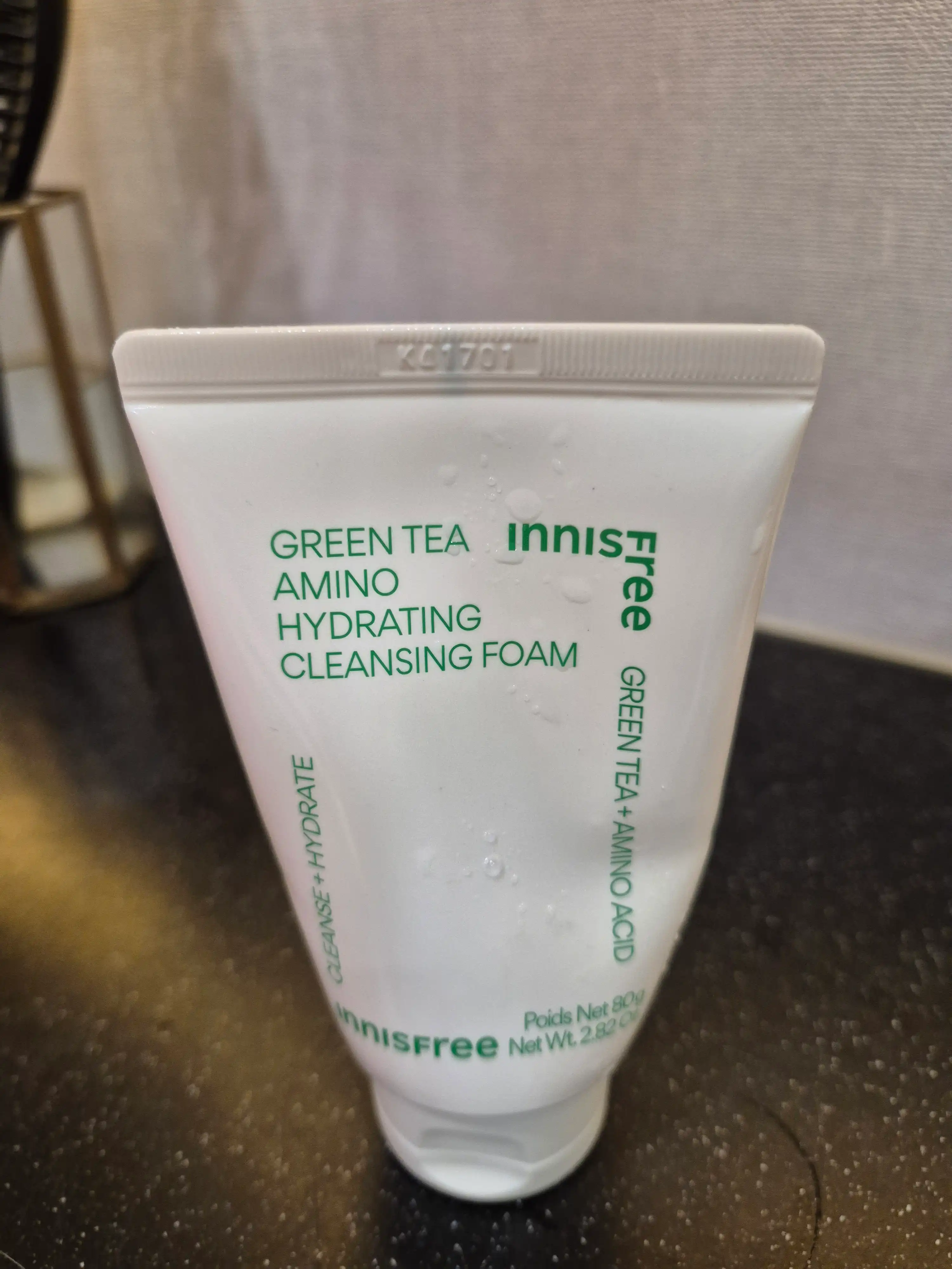 언니의파우치 리뷰 이미지 - [그린티 아미노 수분 클렌징 폼]