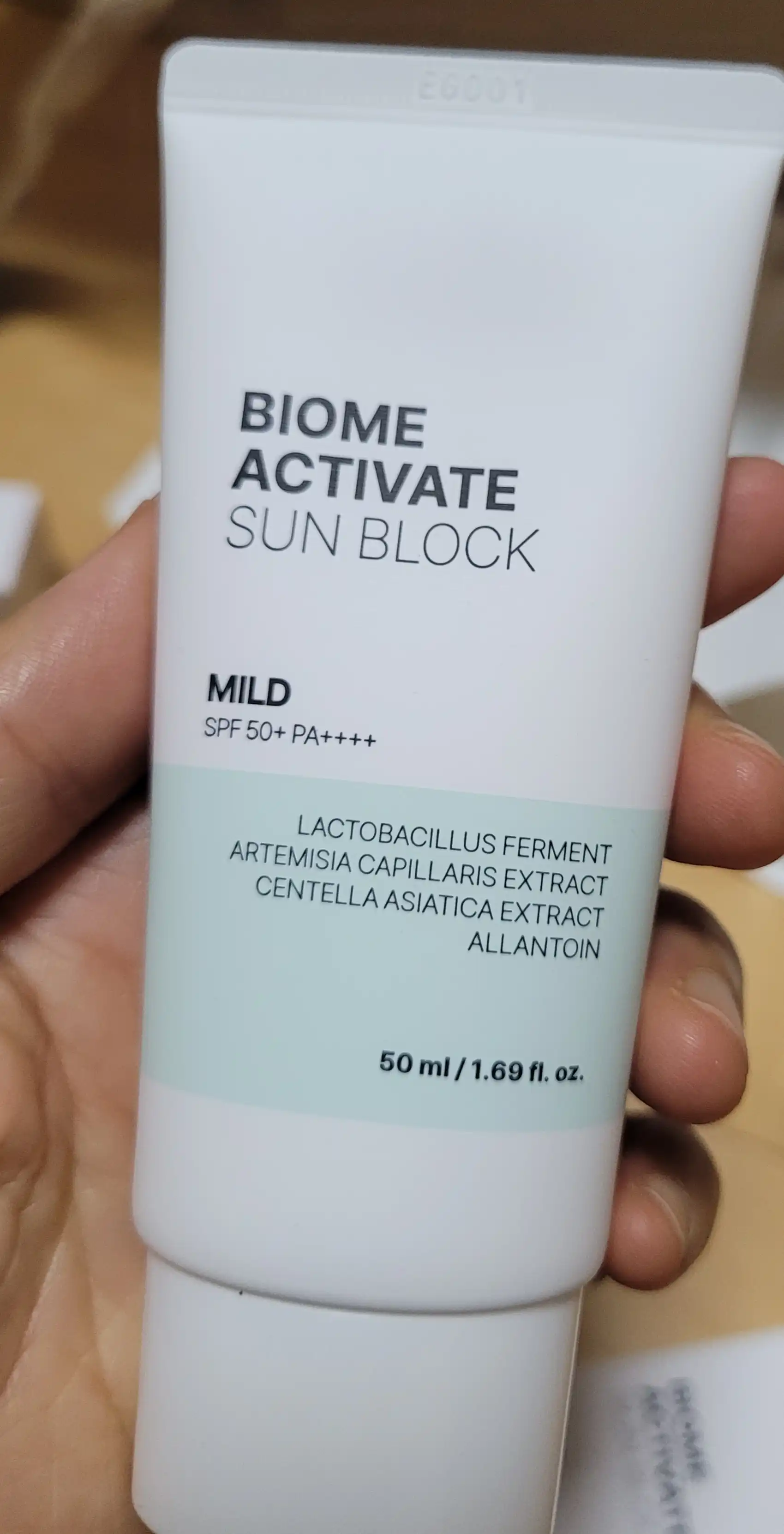 언니의파우치 리뷰 이미지 - [선블록 마일드]