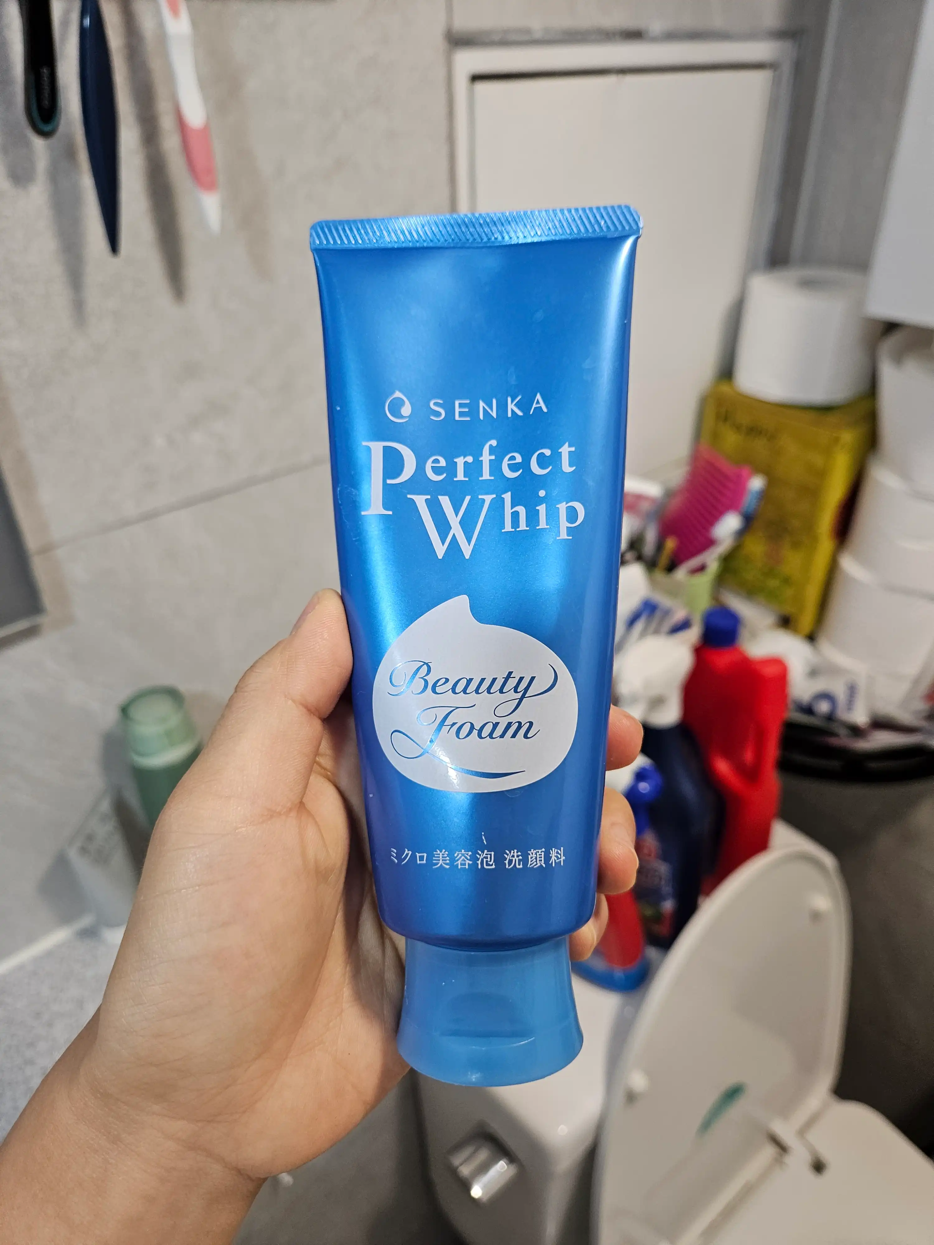 언니의파우치 리뷰 이미지 - [퍼펙트 휩 페이셜 워시]