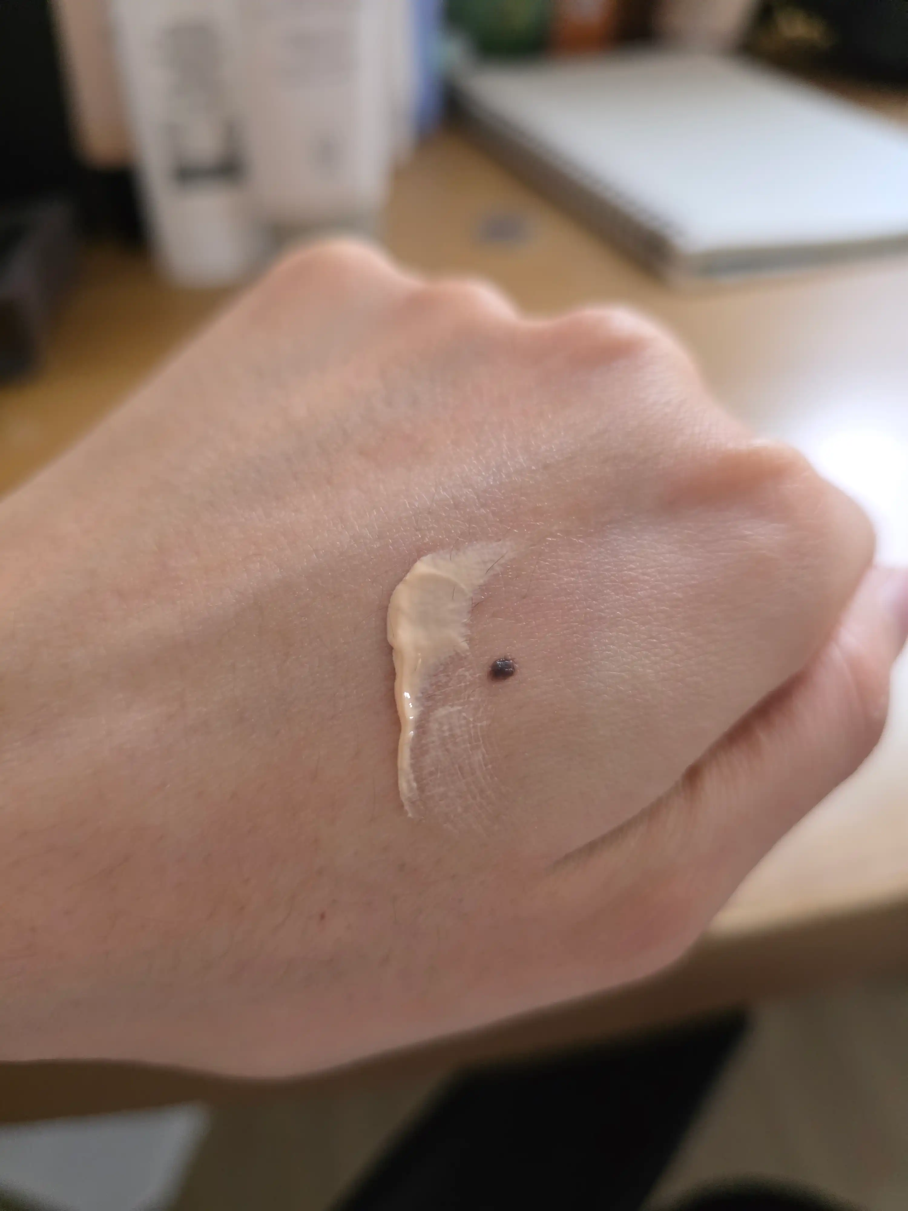 언니의파우치 리뷰 이미지 3 - [선크림 [베이지]]