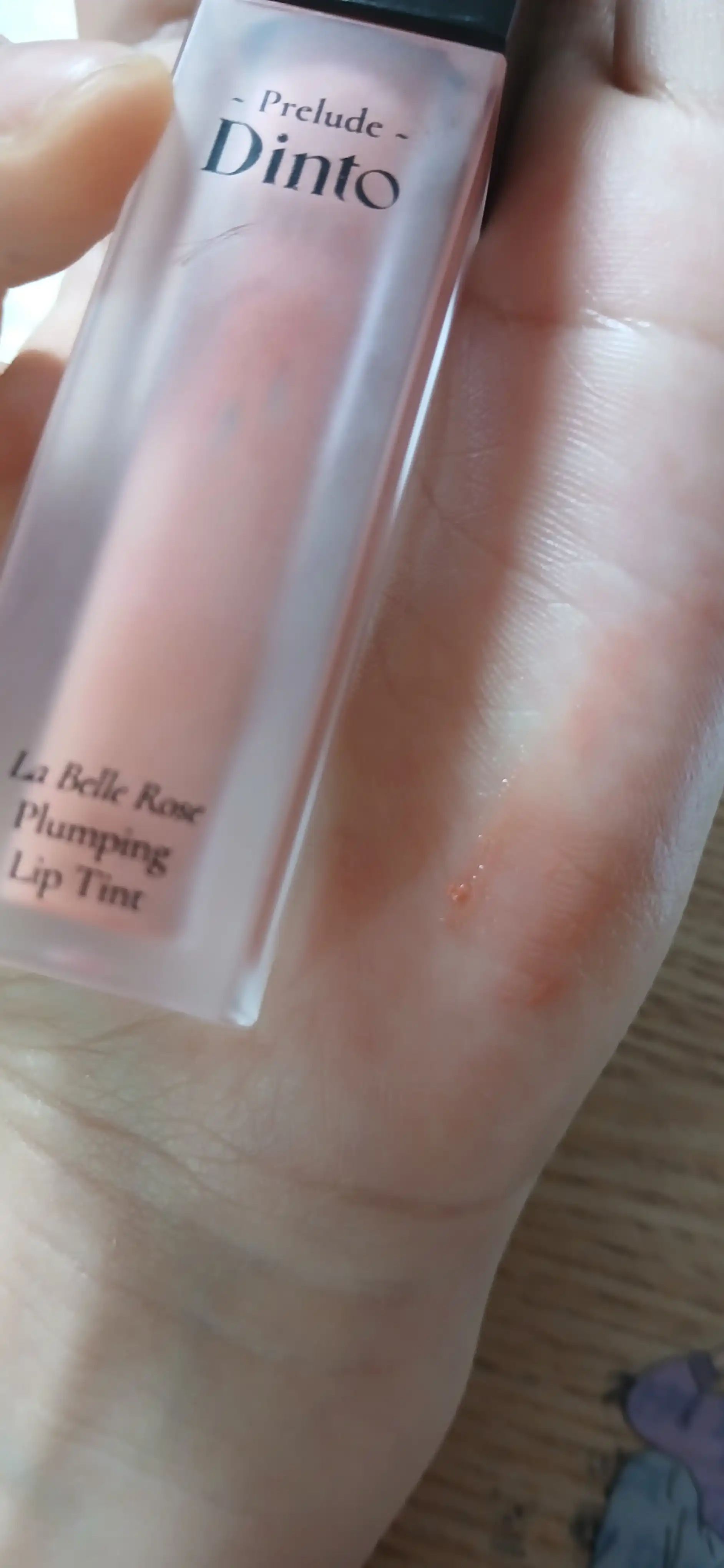 언니의파우치 리뷰 이미지 2 - [라벨르 로즈 플럼핑 립틴트]