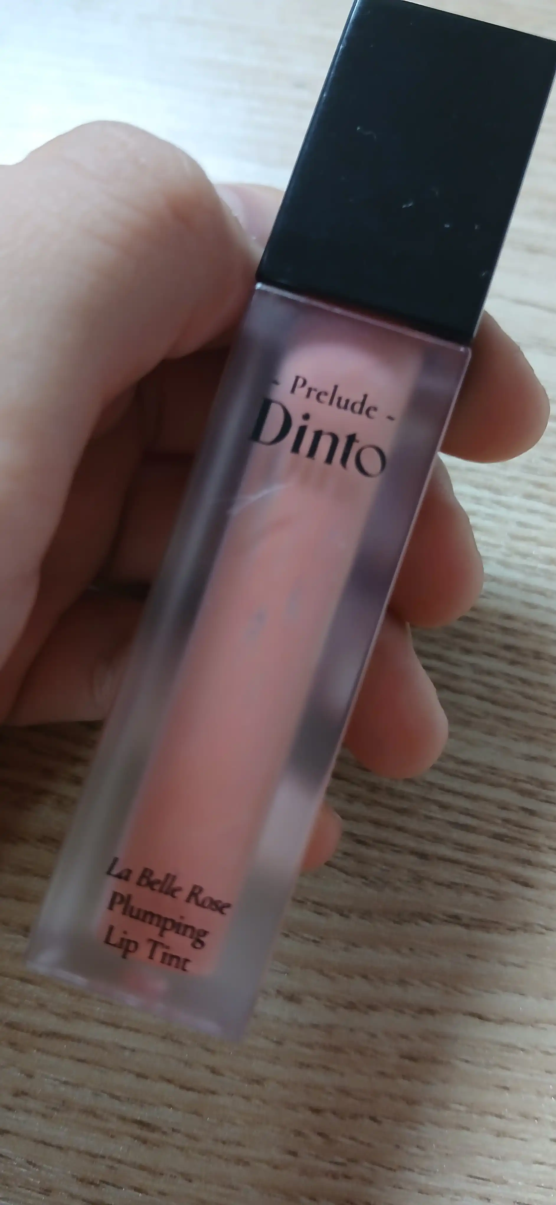 언니의파우치 리뷰 이미지 3 - [라벨르 로즈 플럼핑 립틴트]