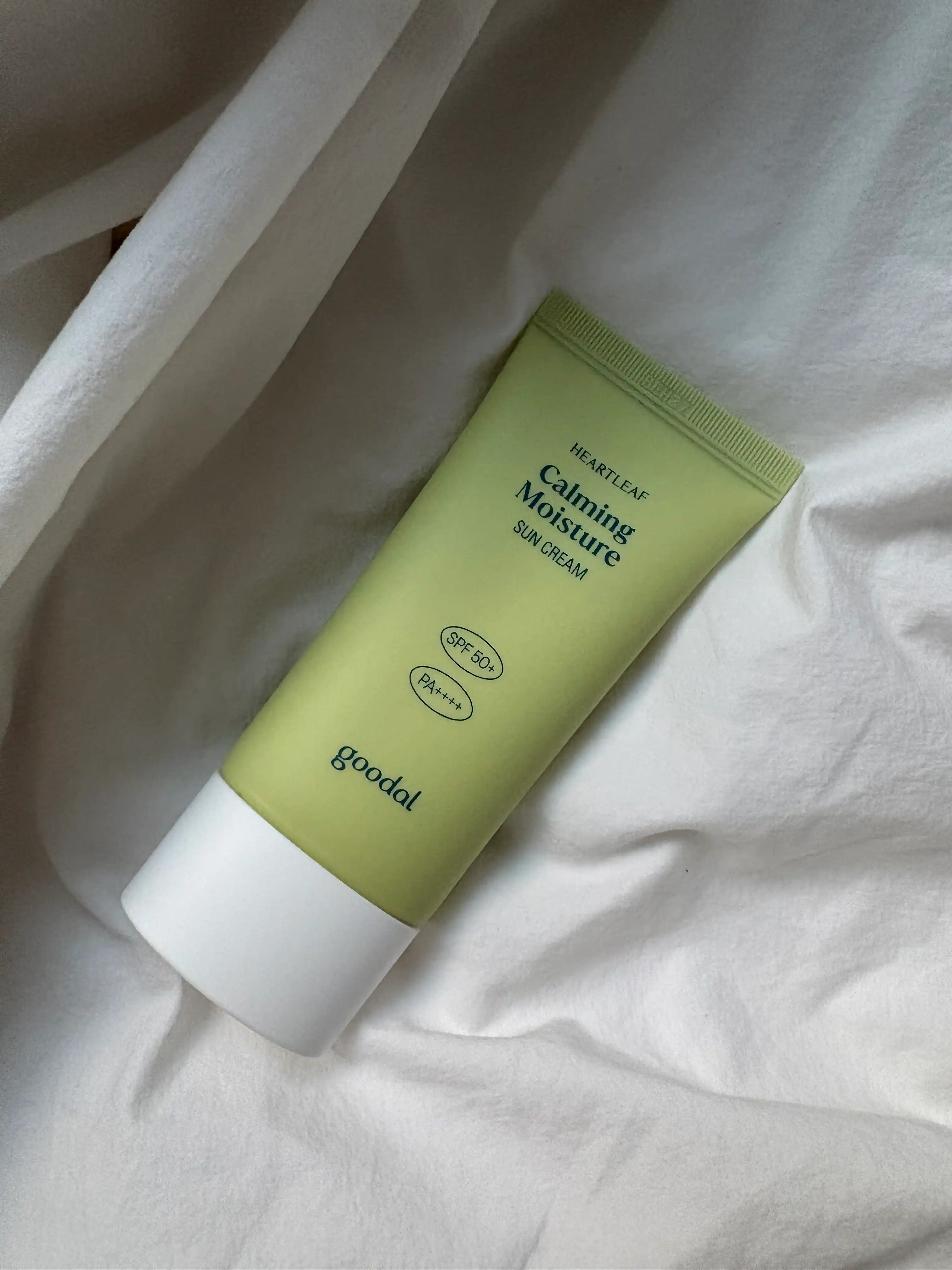 언니의파우치 리뷰 이미지 - [맑은 어성초 진정 수분 선크림]