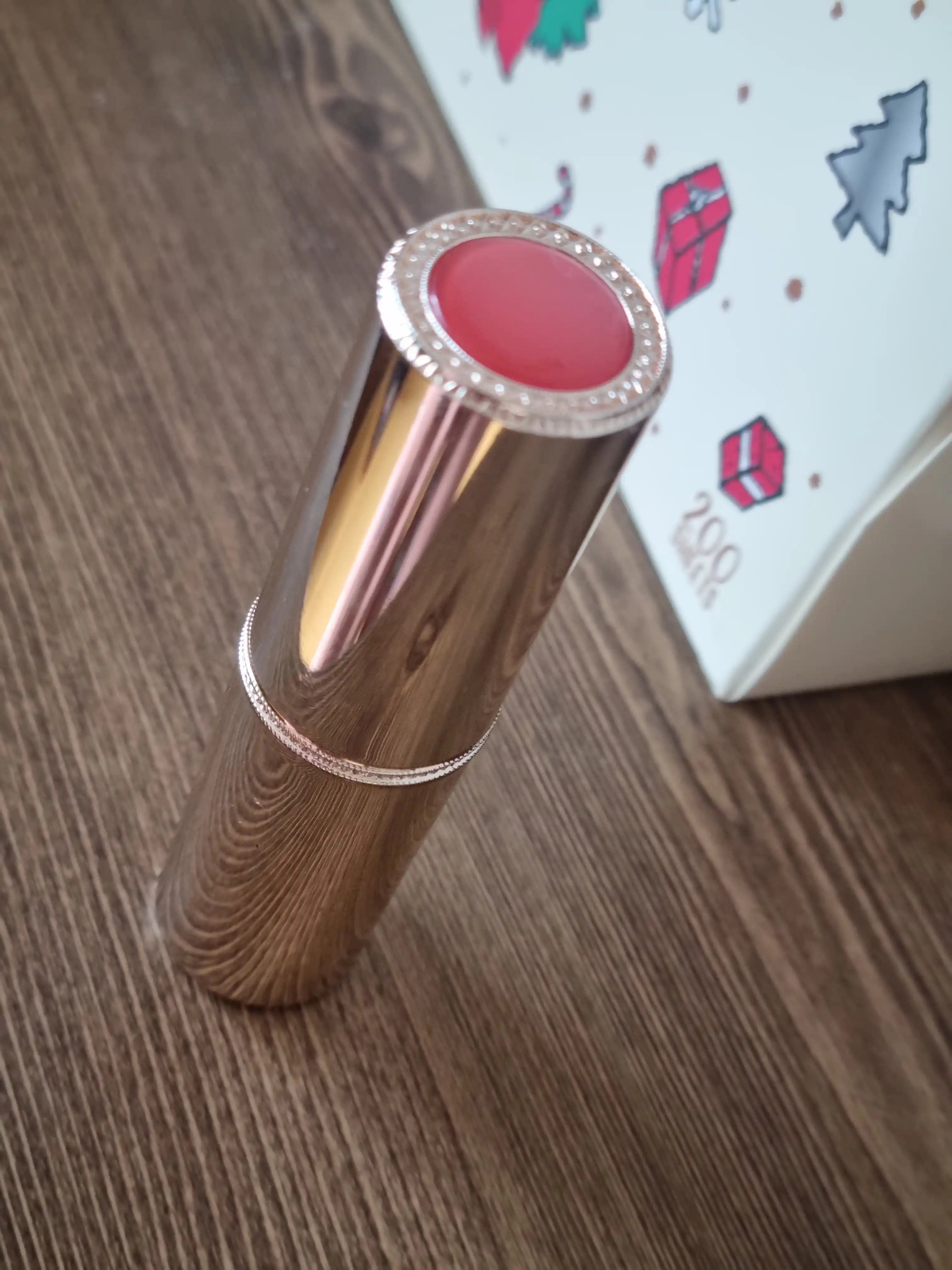 언니의파우치 리뷰 이미지 - [연 실크 립 루즈 [코랄 오렌지]]