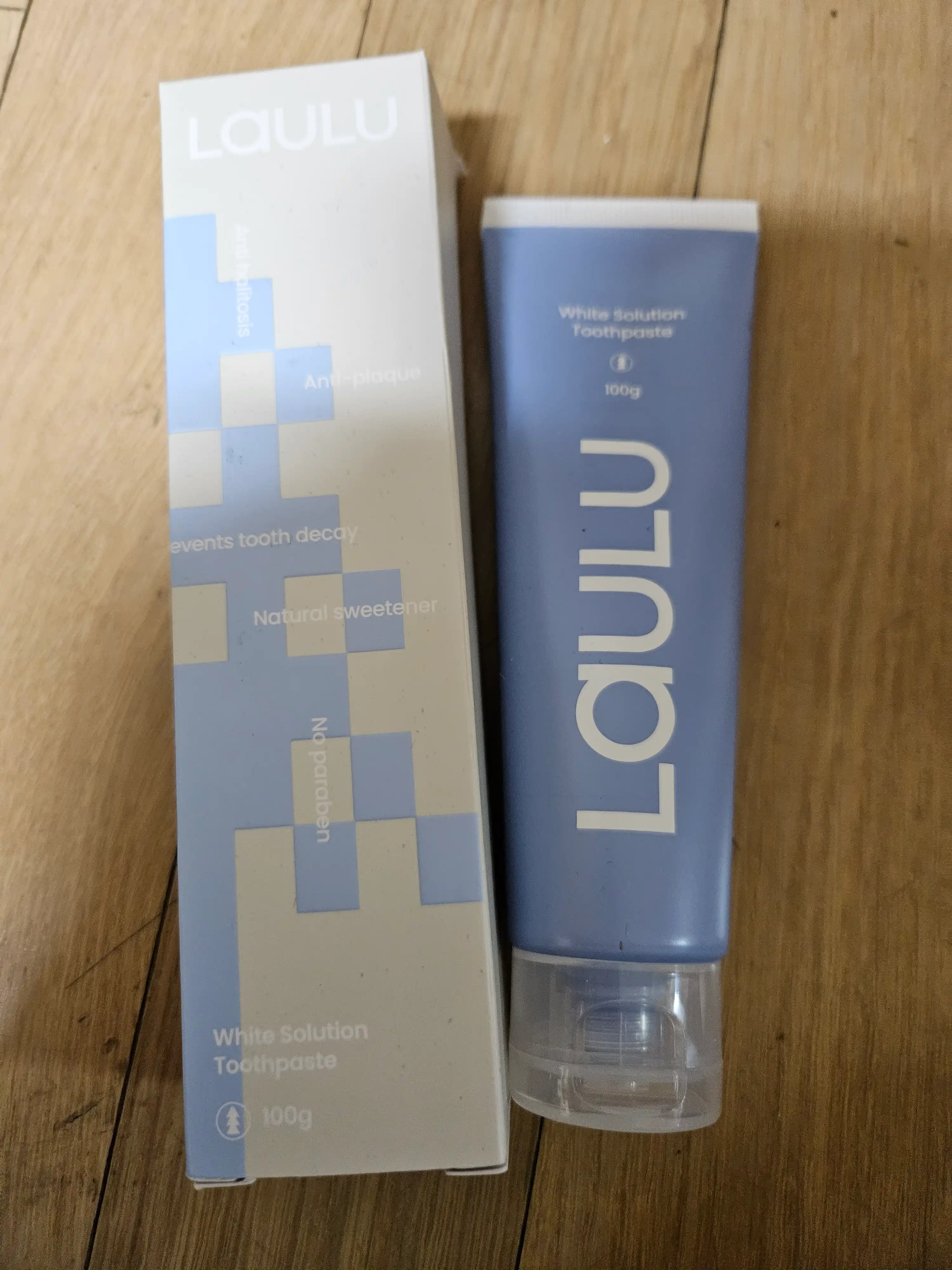 언니의파우치 리뷰 이미지 3 - [화이트 솔루션 플러스투 치약]