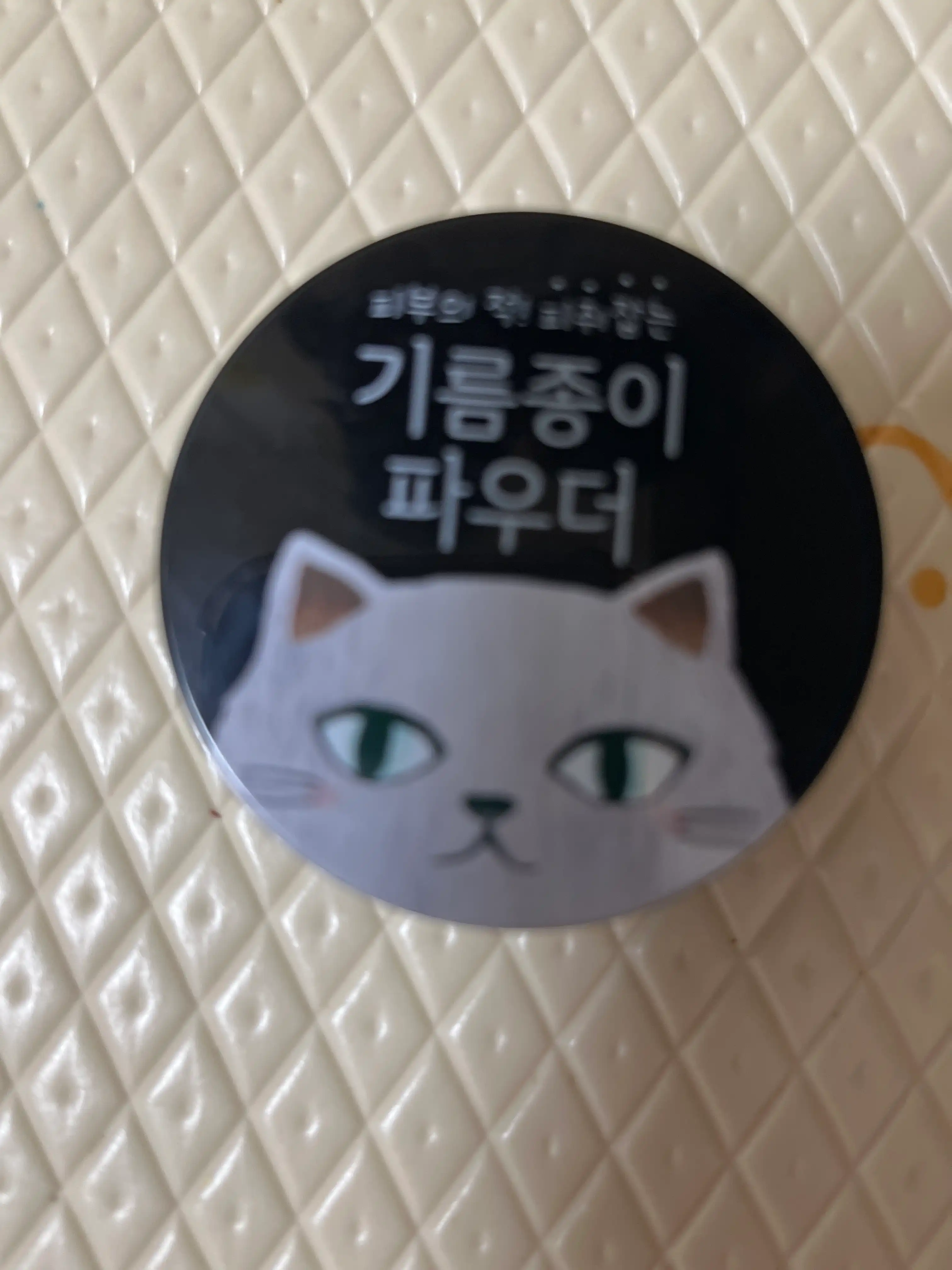 언니의파우치 리뷰 이미지 2 - [윙크걸 기름종이 파우더]