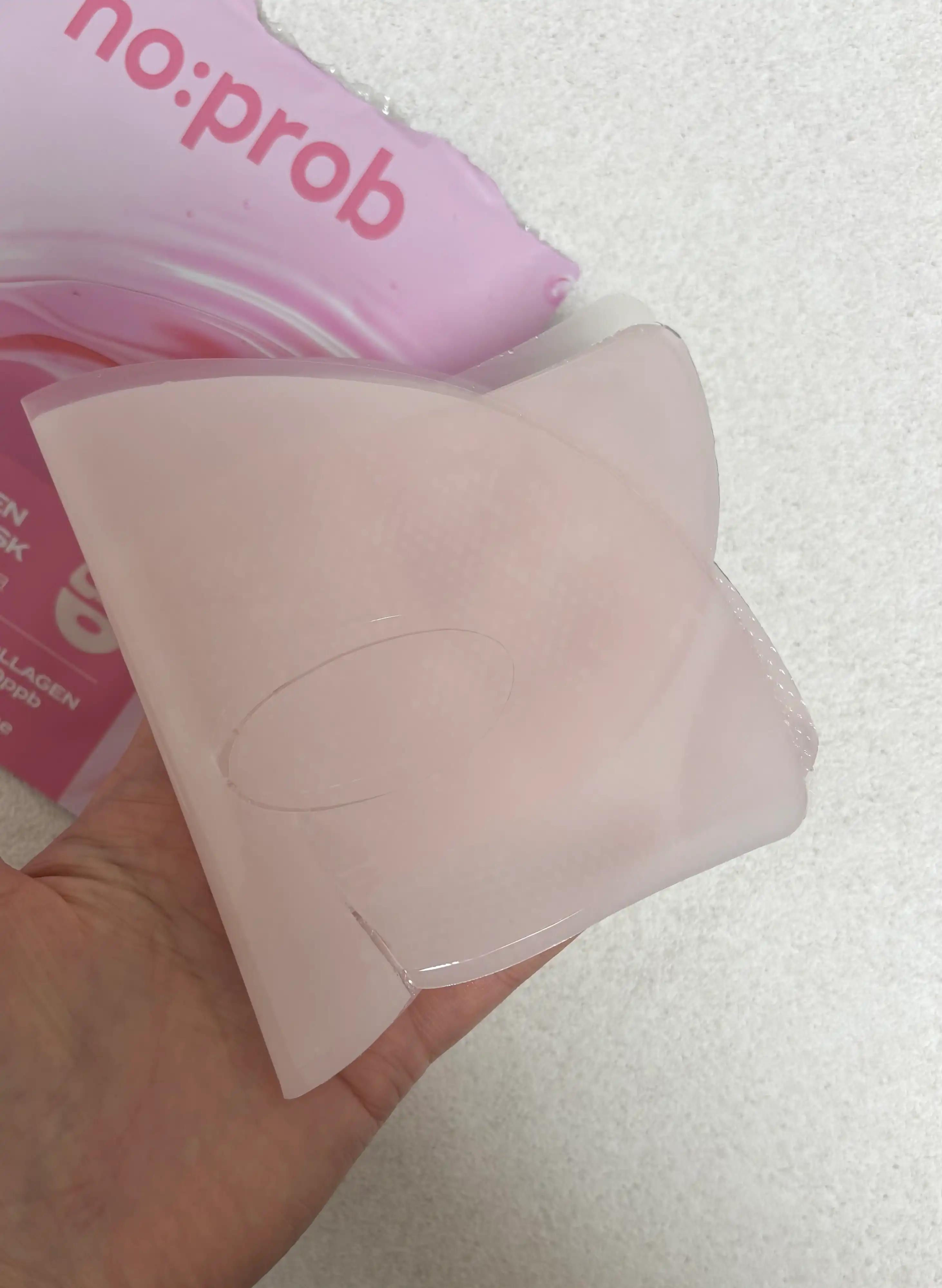 언니의파우치 리뷰 이미지 2 - [하이드로겔 마스크팩 핑크 콜라겐]