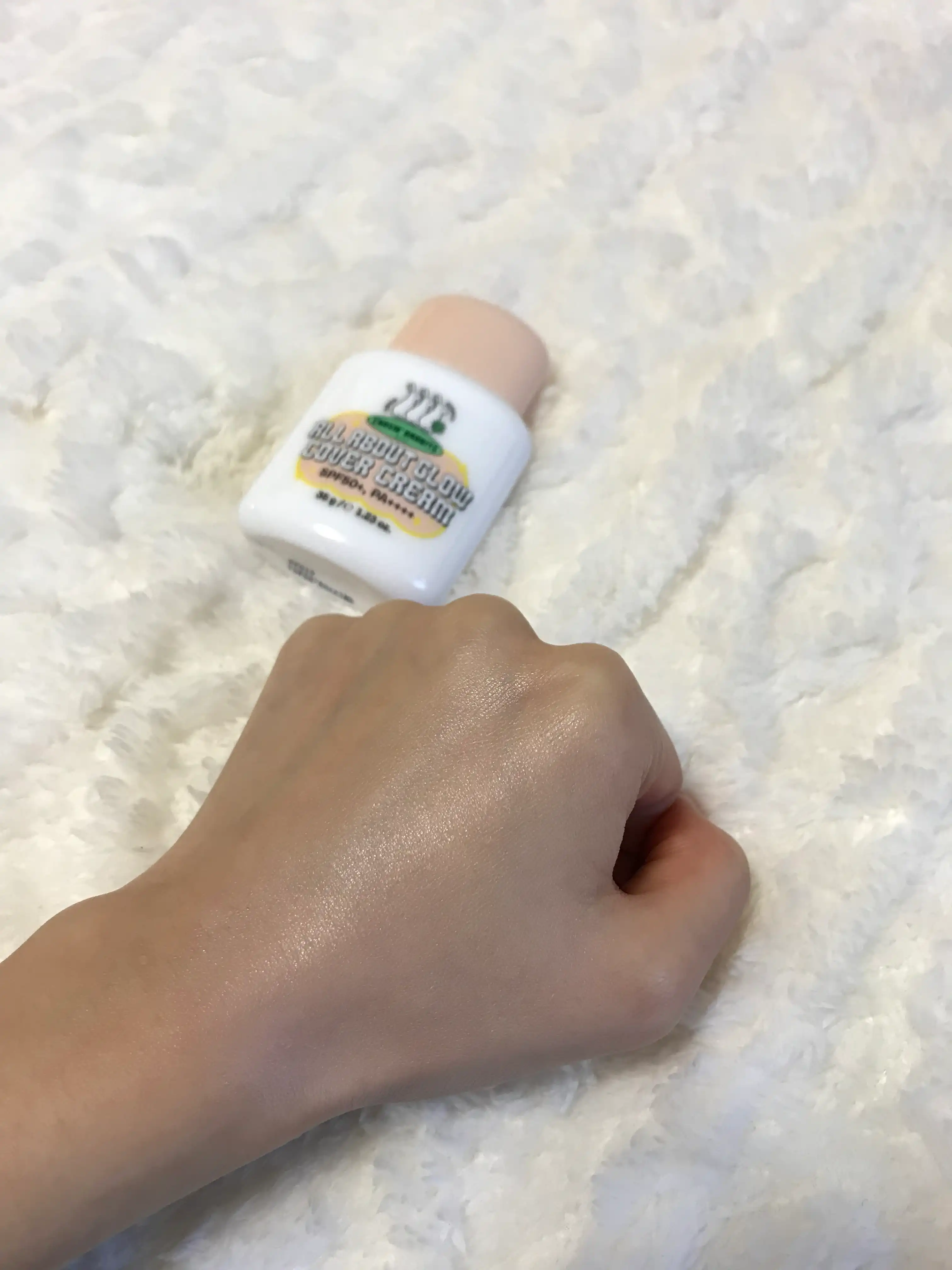 언니의파우치 리뷰 이미지 3 - [올어바웃 글로우 커버크림]