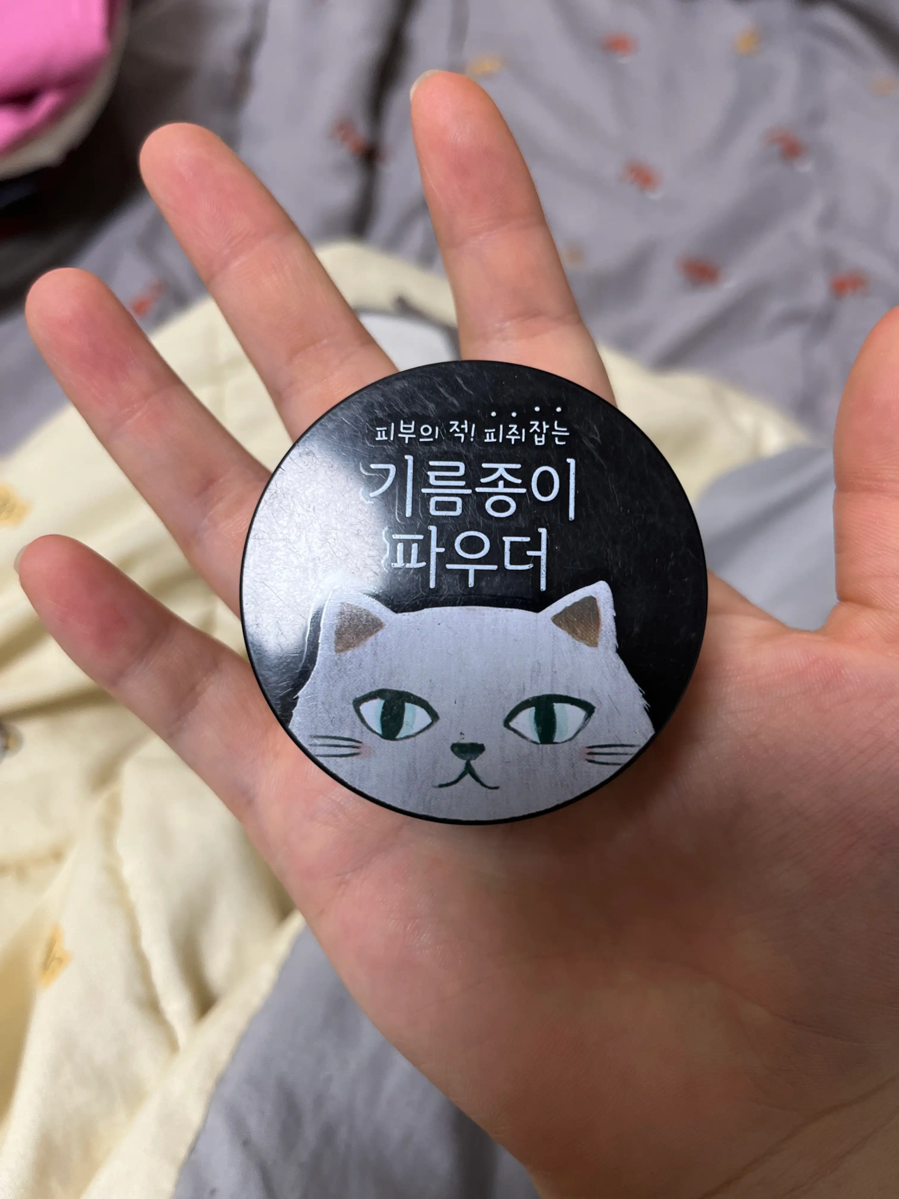 언니의파우치 리뷰 이미지 5 - [윙크걸 기름종이 파우더]