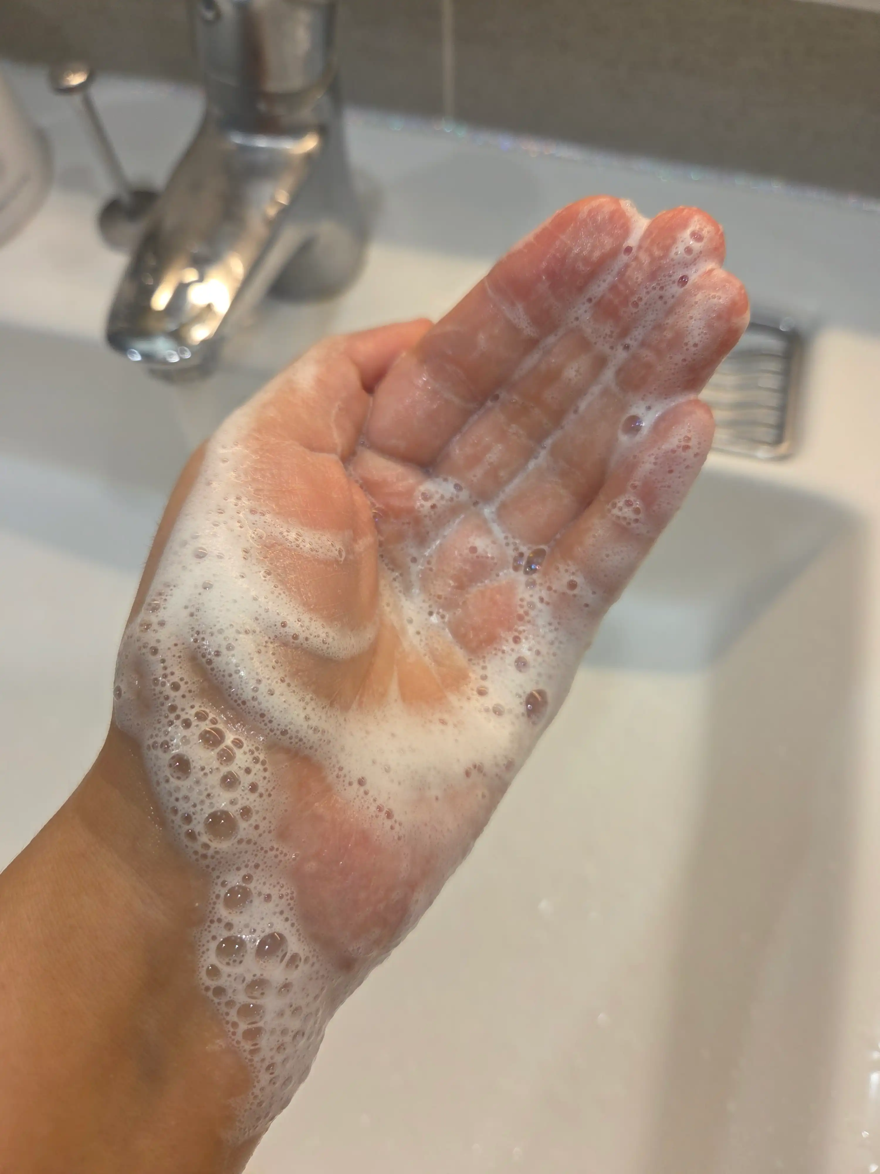 언니의파우치 리뷰 이미지 3 - [라이스 젤리 클렌저]