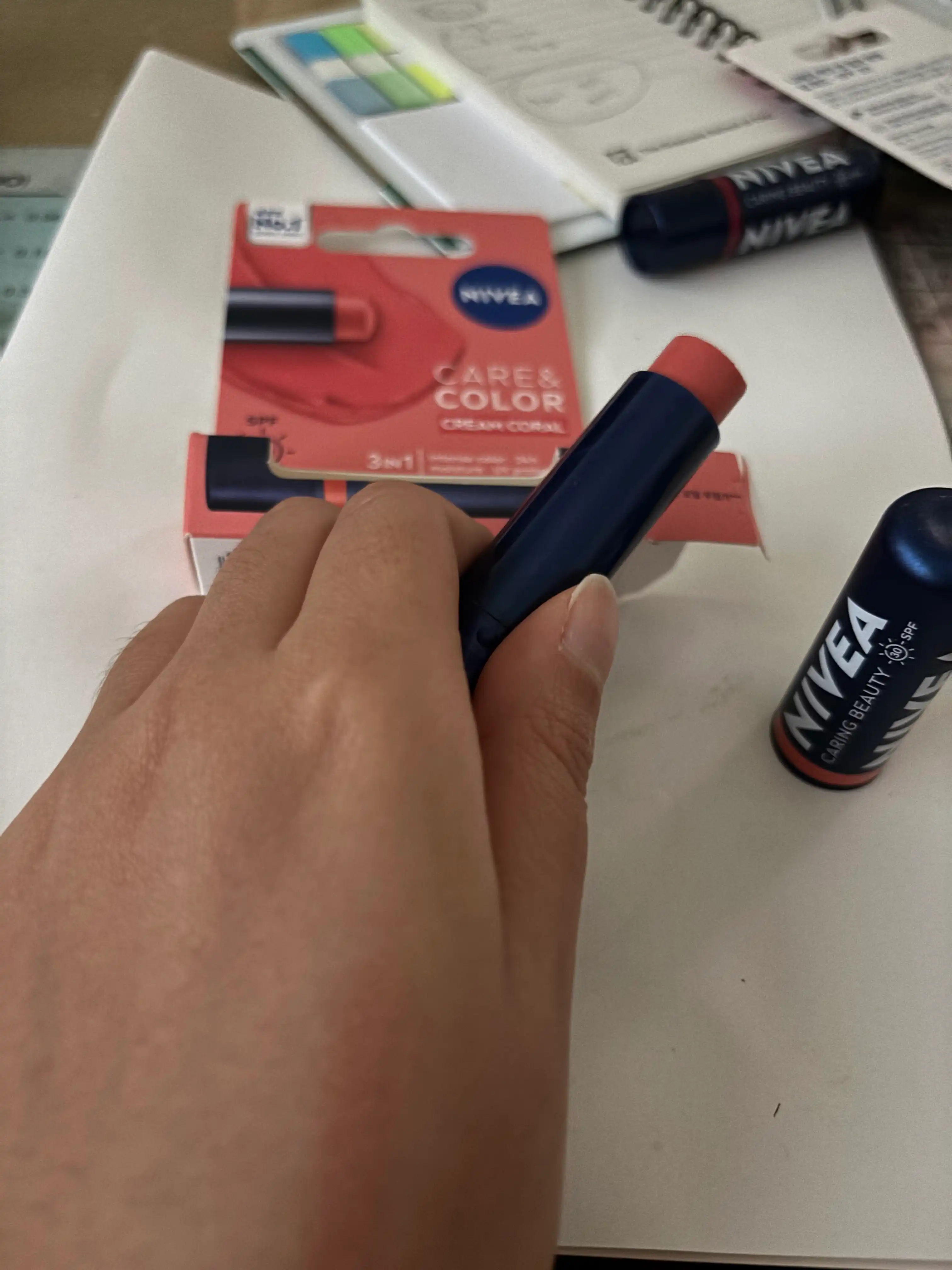 언니의파우치 리뷰 이미지 2 - [케어 앤 컬러 립밤]