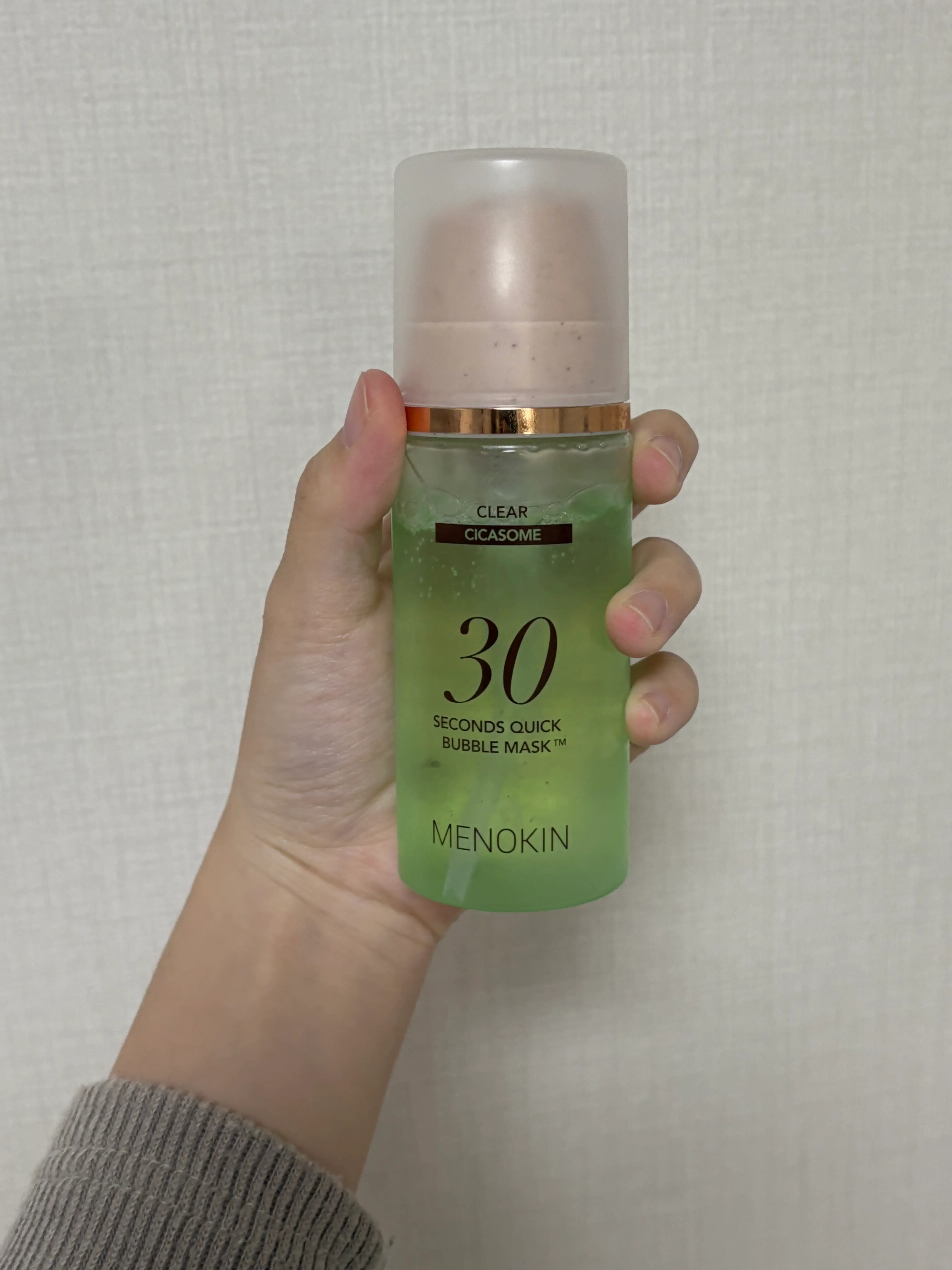 선택된 언니의파우치 리뷰 이미지 - [30초 퀵 버블 마스크 클리어]