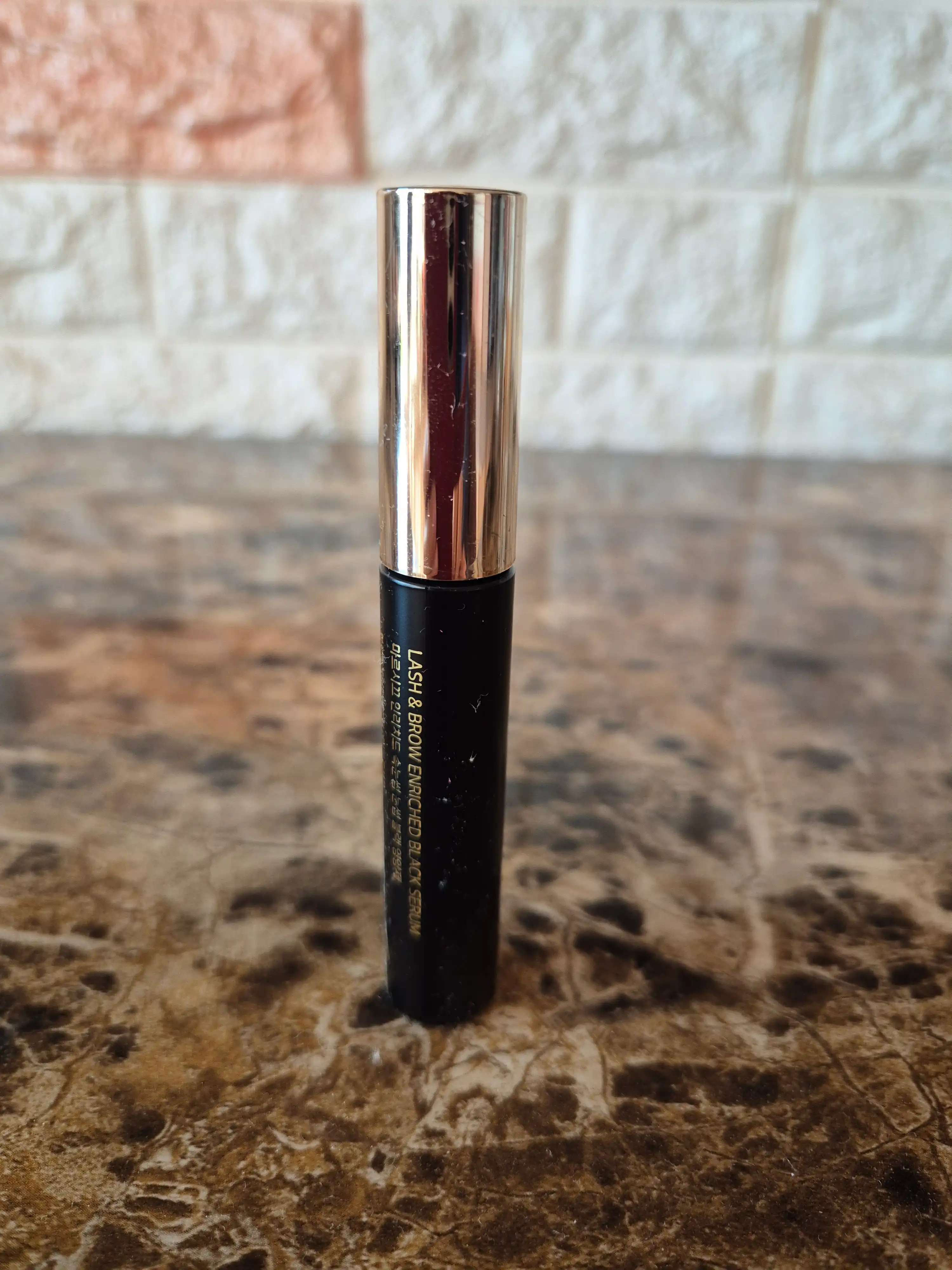 언니의파우치 리뷰 이미지 2 - [인리치드 속눈썹 눈썹 블랙 영양제]