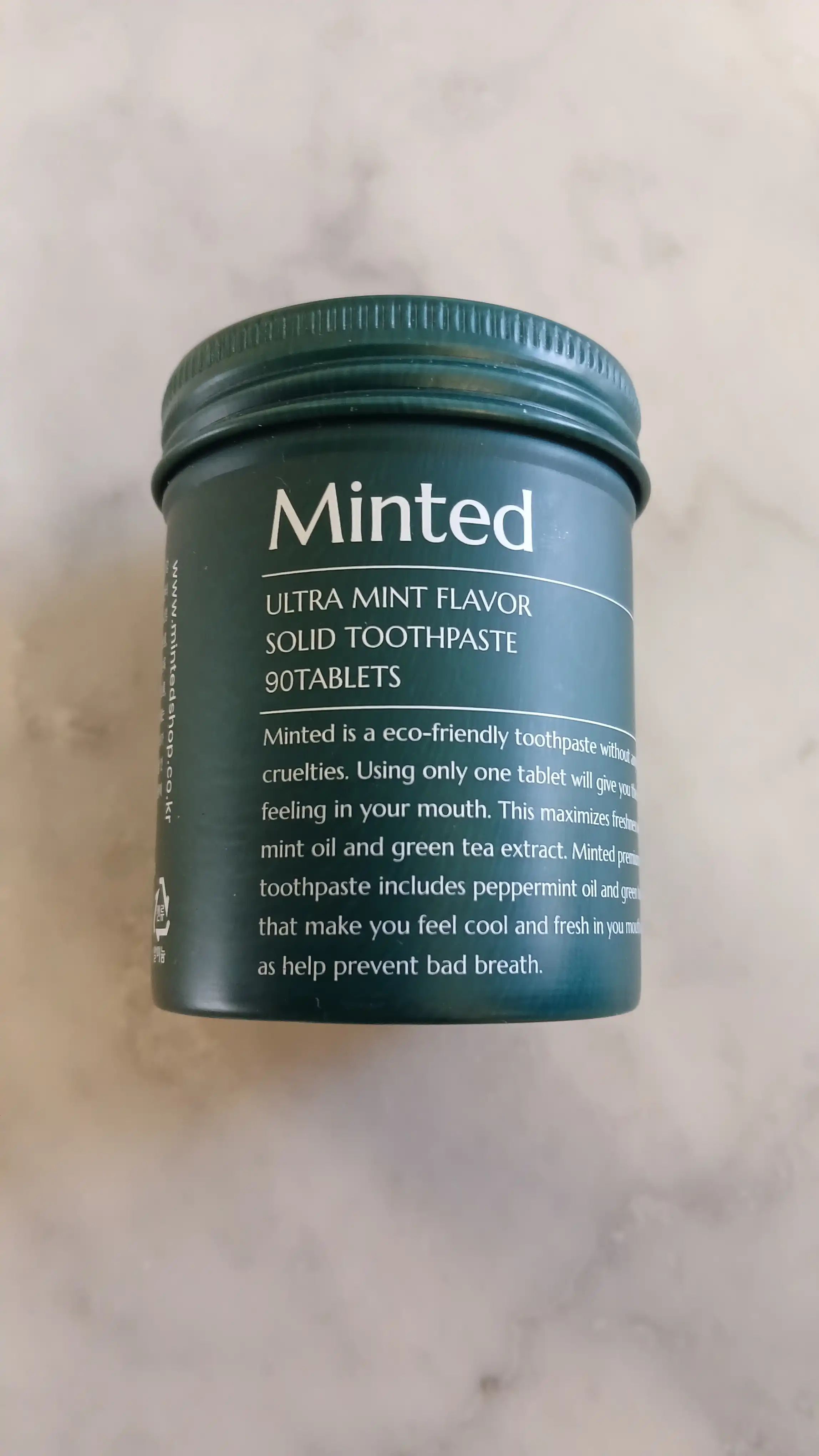 언니의파우치 리뷰 이미지 - [프리미엄 고체치약]