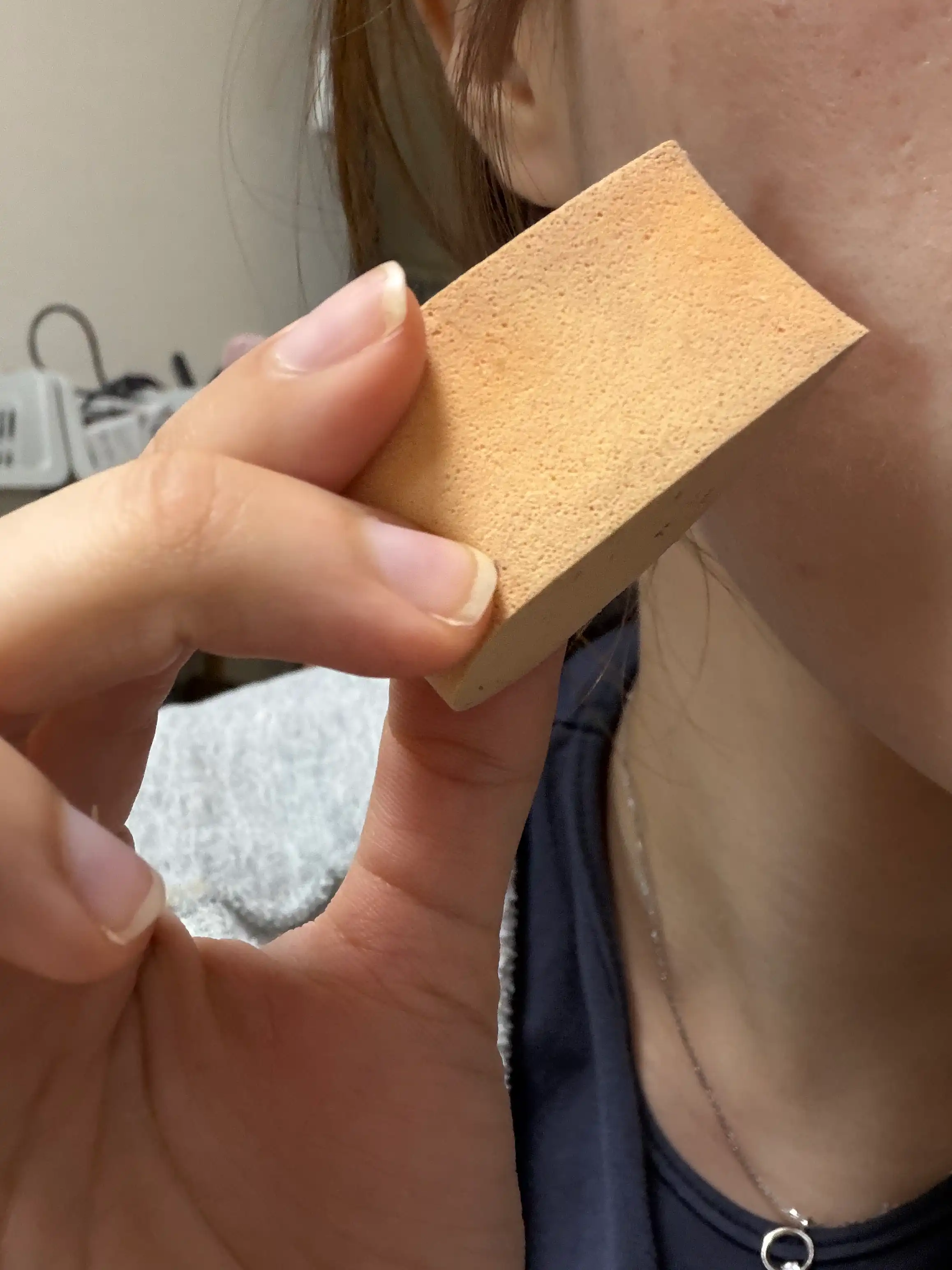 언니의파우치 리뷰 이미지 2 - [물방울 퍼프 세트]