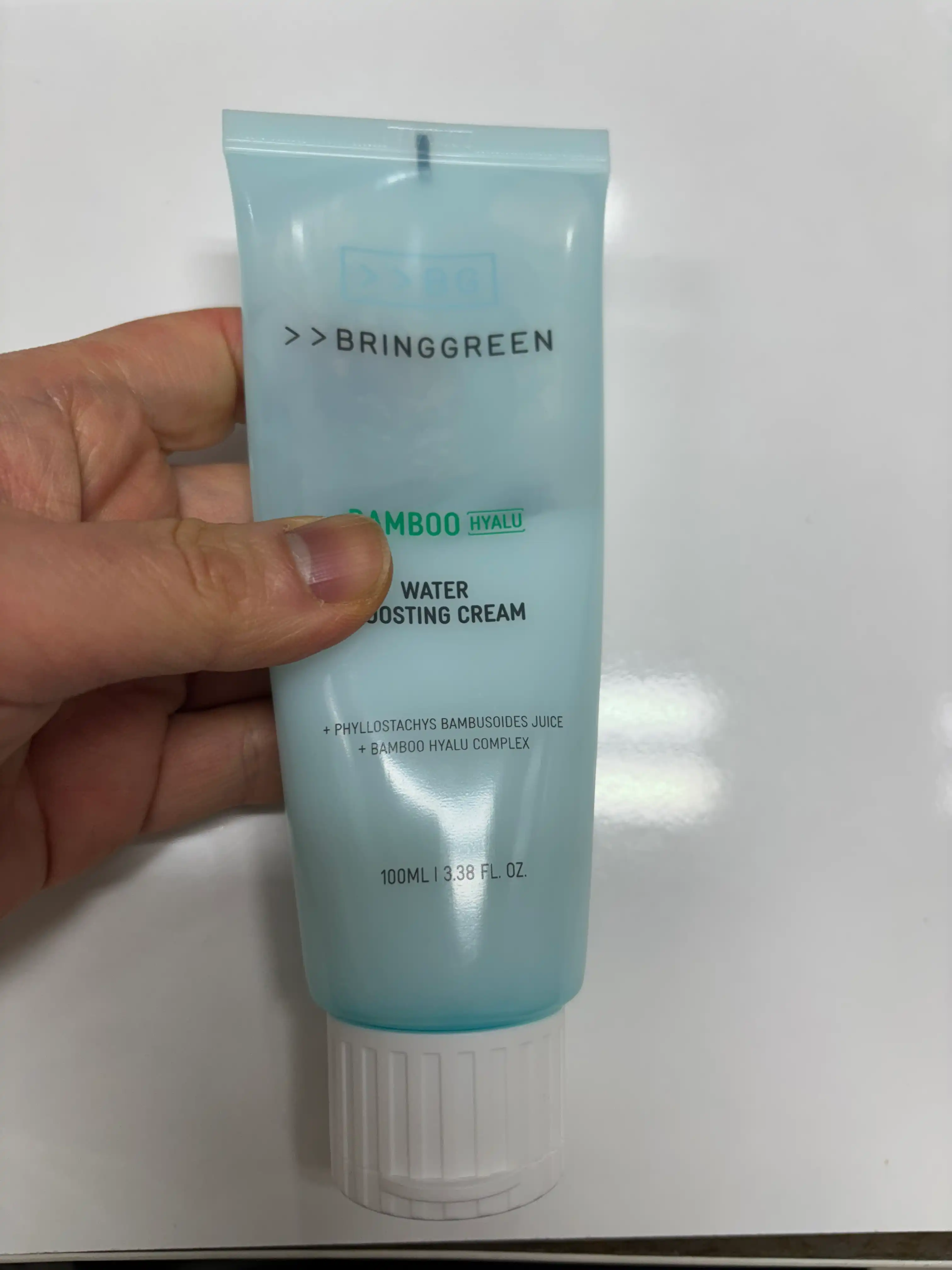 언니의파우치 리뷰 이미지 - [대나무 히알루 수분 부스팅 크림 ]