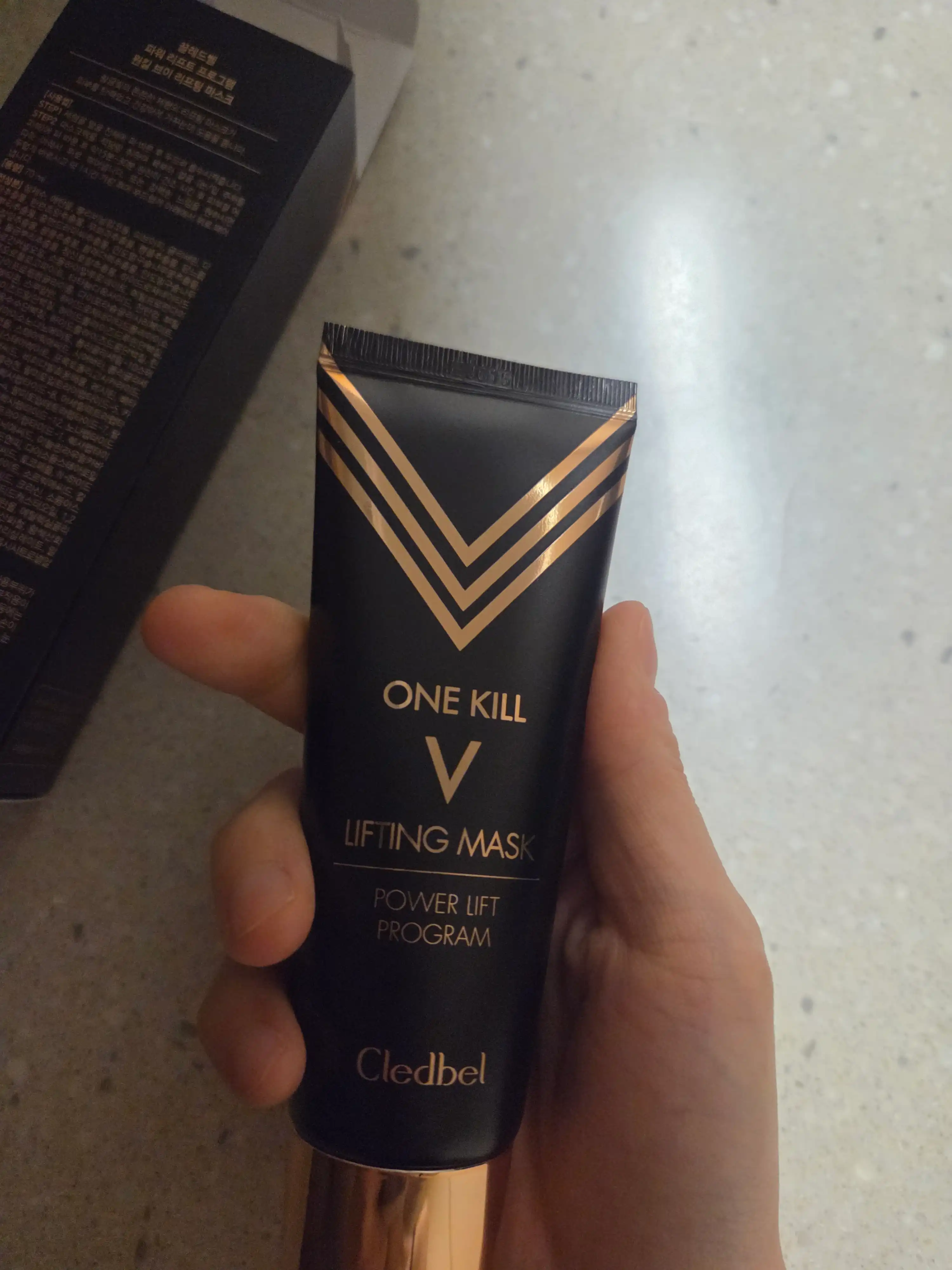 언니의파우치 리뷰 이미지 2 - [파워 리프트 프로그램 원킬 브이 리프팅 마스크]
