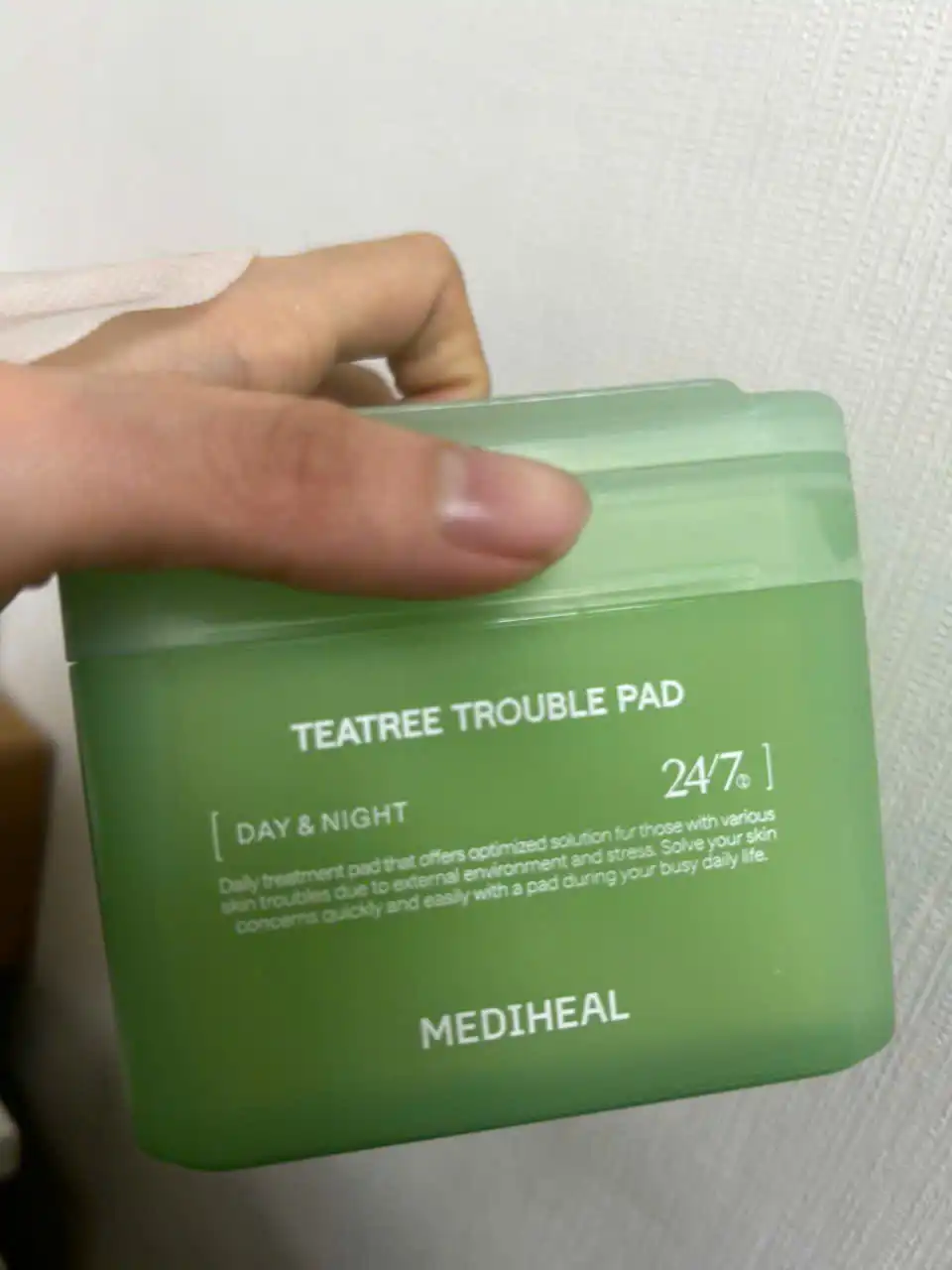 언니의파우치 리뷰 이미지 - [티트리 트러블 진정 패드]