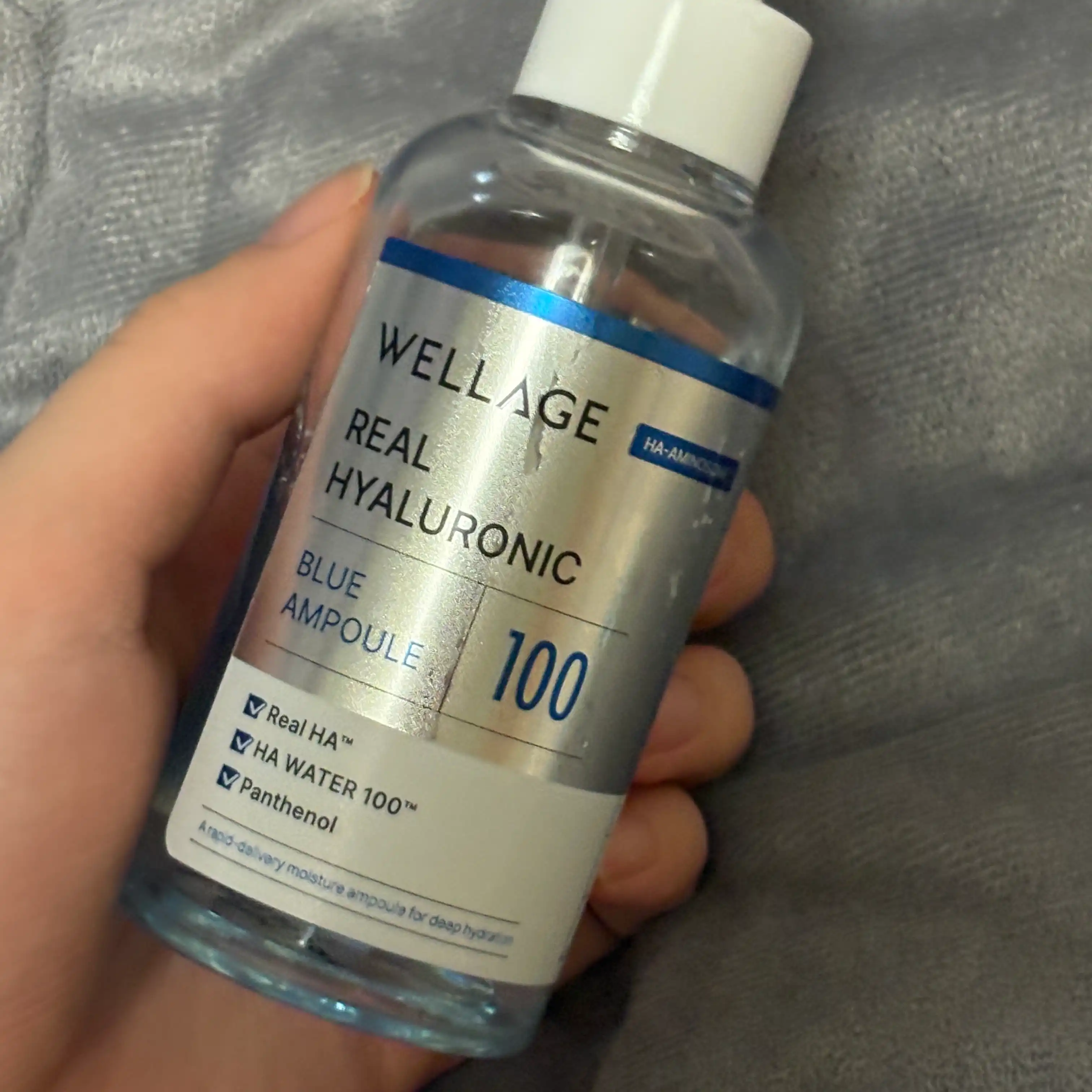 언니의파우치 리뷰 이미지 - [리얼 히알루로닉 블루 100 앰플]