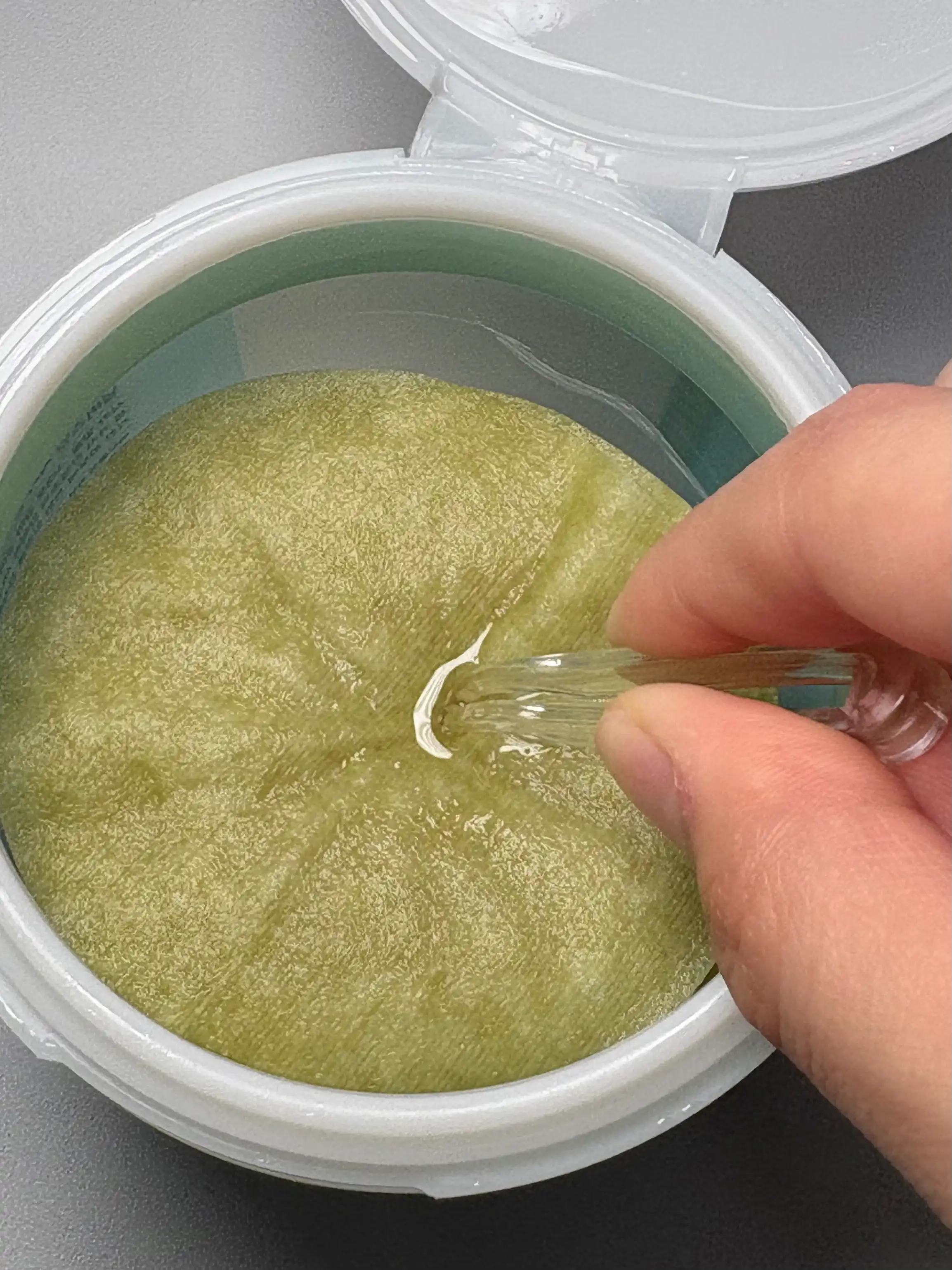 언니의파우치 리뷰 이미지 4 - [1번 시카 갈아만든 초록패드]