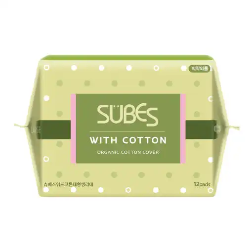 위드코튼 유기농 순면커버 생리대 대형