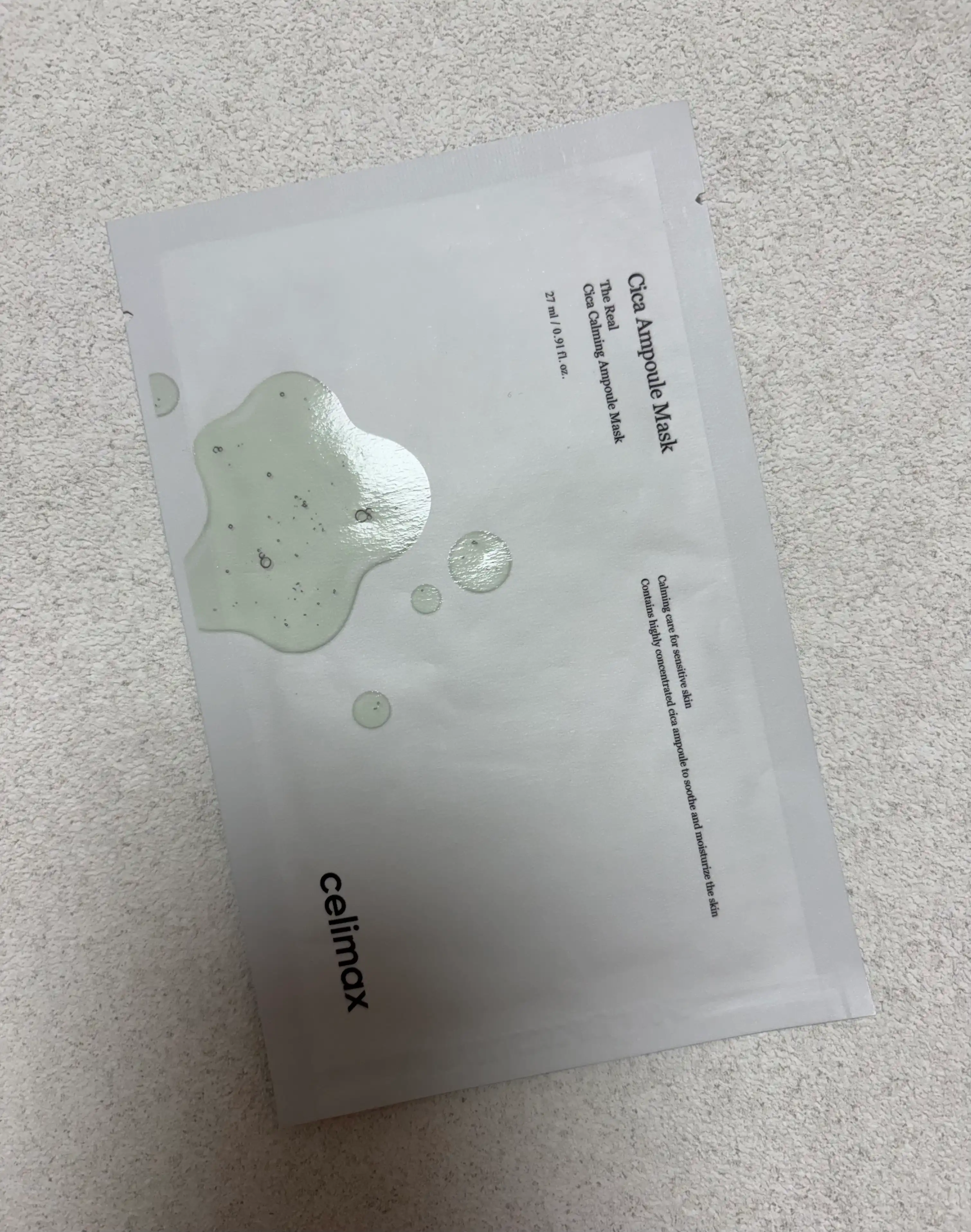 언니의파우치 리뷰 이미지 - [더 리얼 시카 카밍 앰플 마스크]