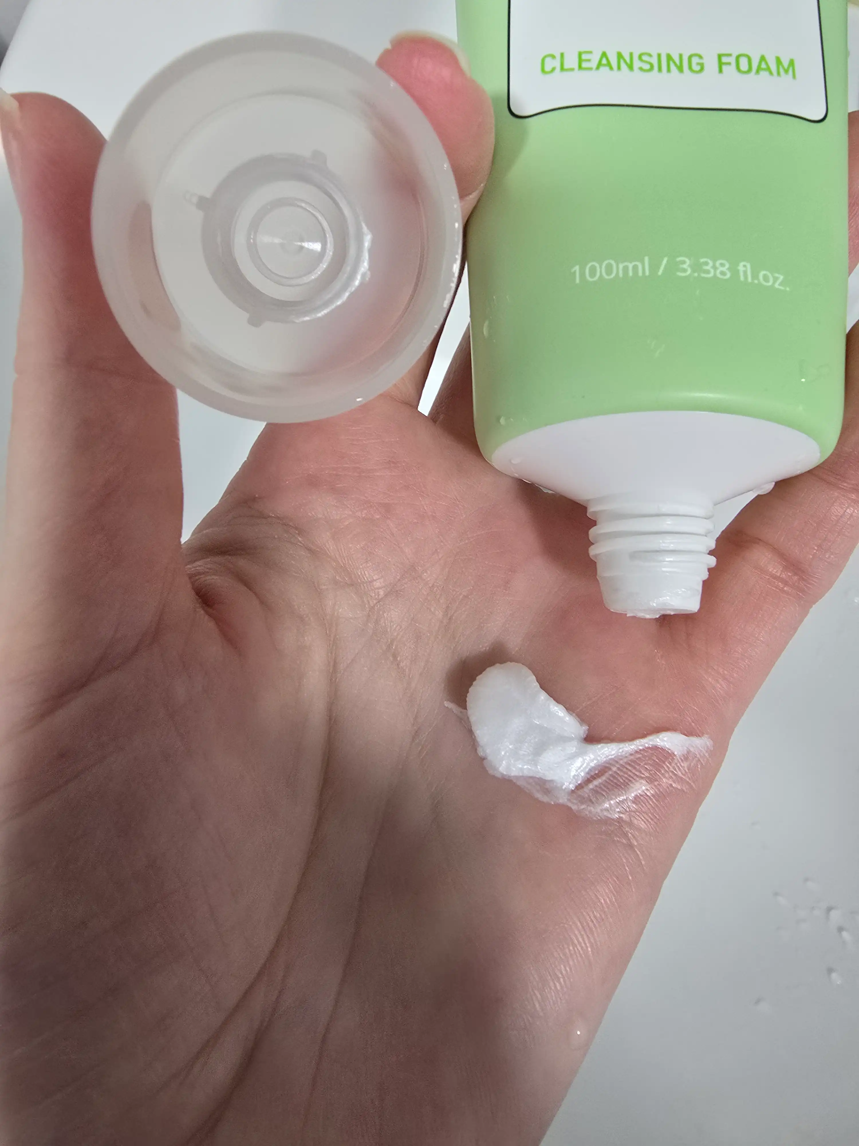 언니의파우치 리뷰 이미지 3 - [촉촉 콜라겐 클렌징폼]