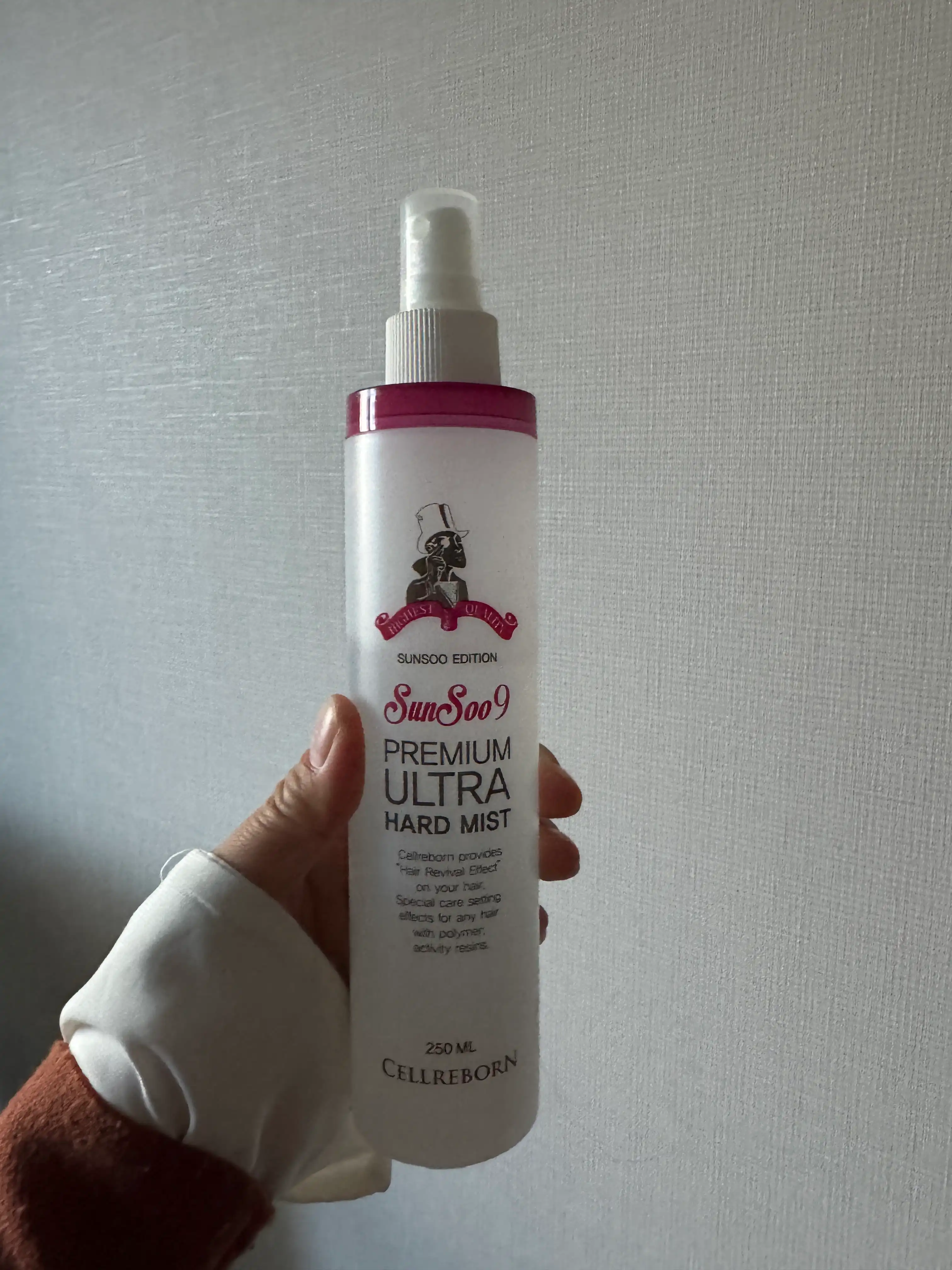 언니의파우치 리뷰 이미지 - [선수9 프리미엄 울트라 하드 미스트]