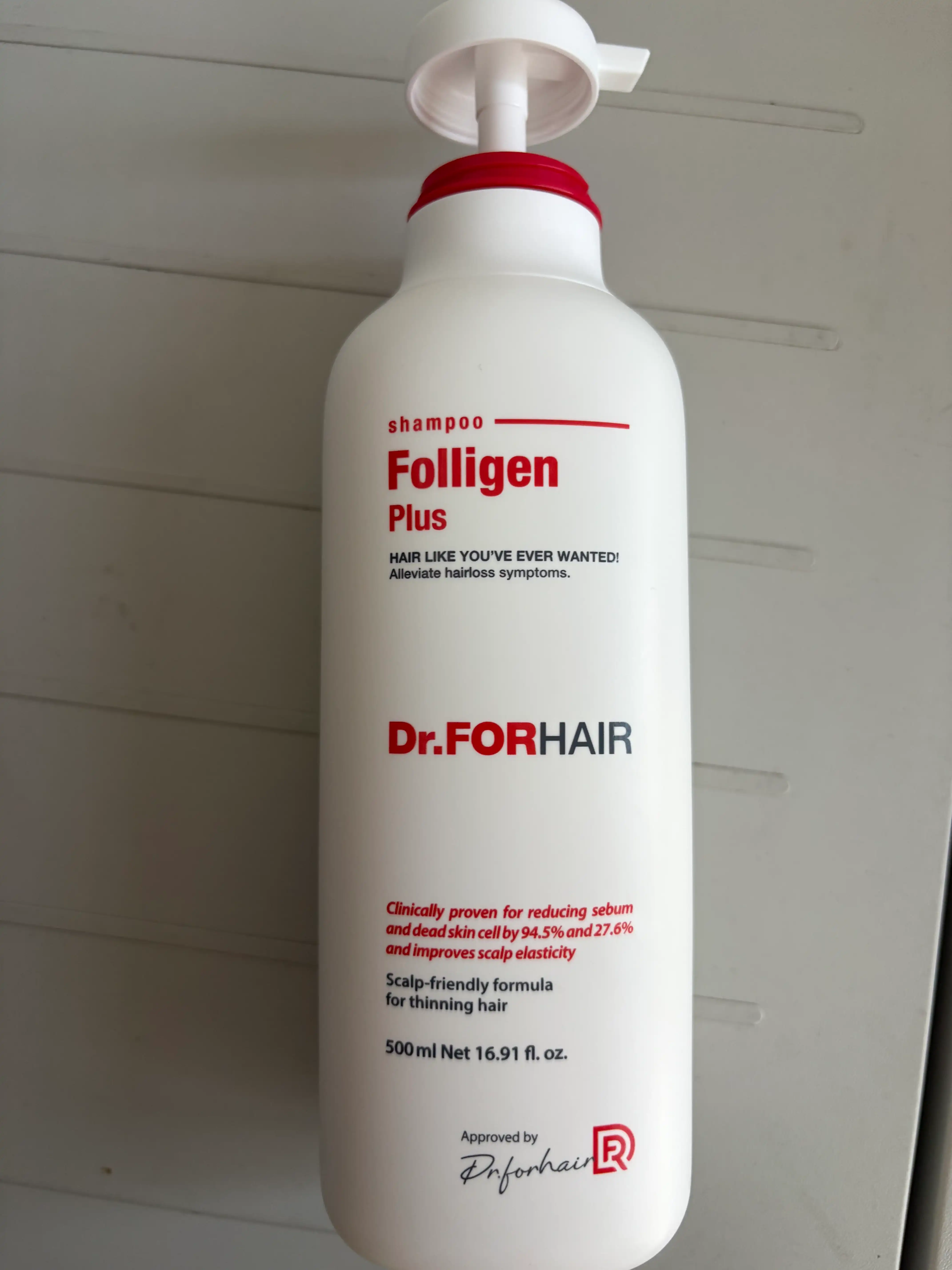 언니의파우치 리뷰 이미지 - [폴리젠 플러스 샴푸]