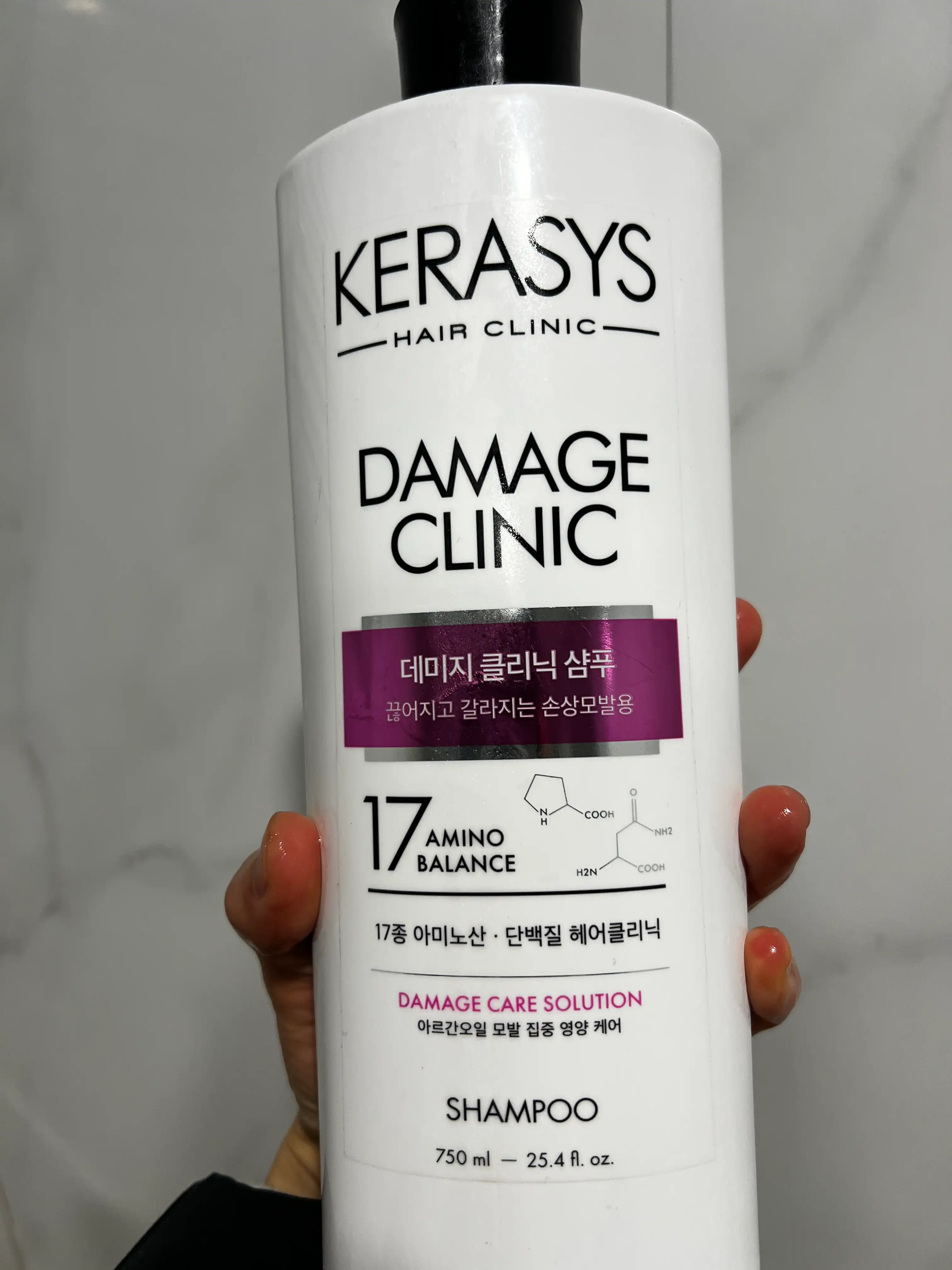 언니의파우치 리뷰 이미지 - [데미지 클리닉 샴푸]