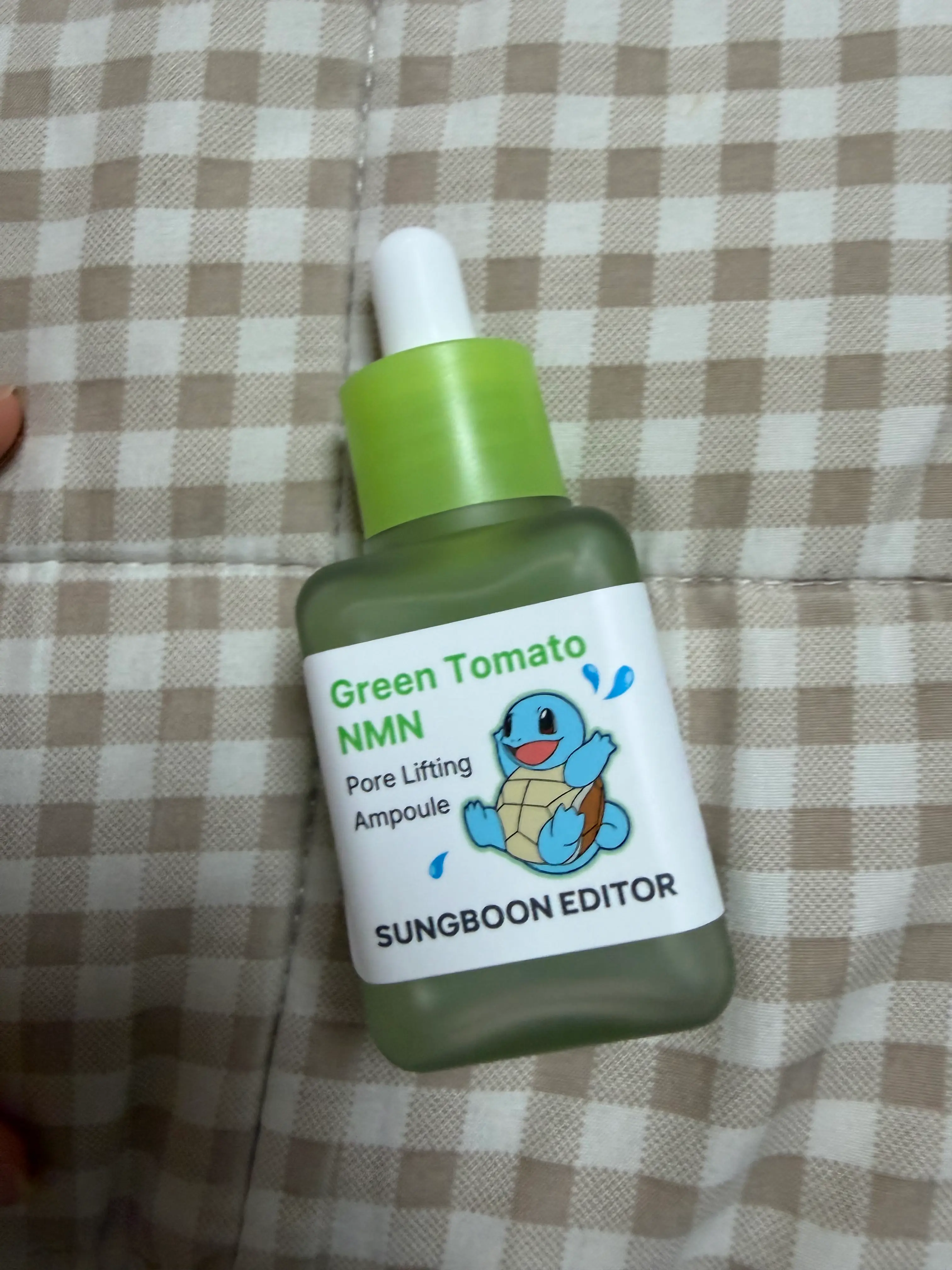 선택된 언니의파우치 리뷰 이미지 - [그린토마토 NMN 포어 리프팅 앰플]