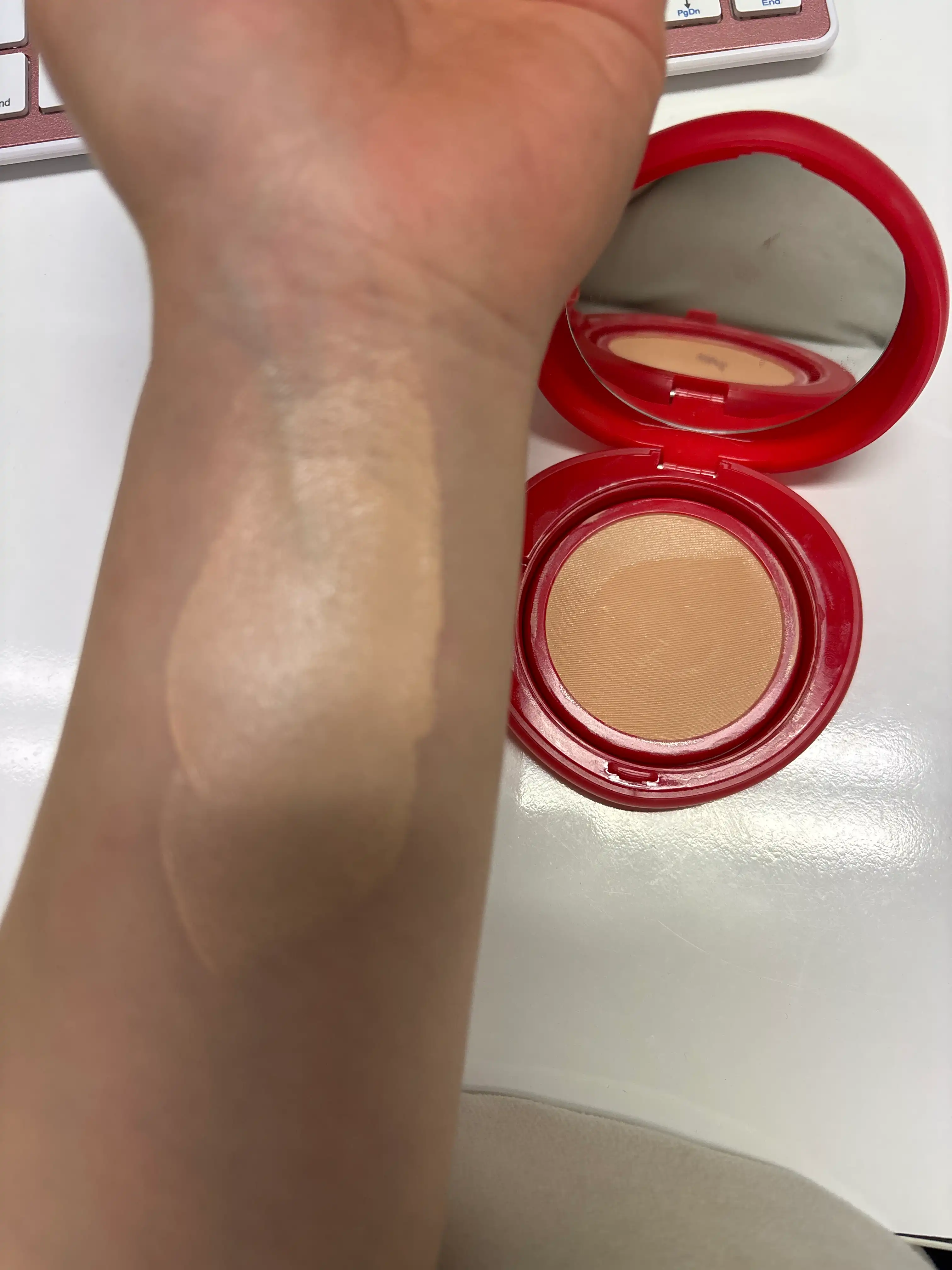 언니의파우치 리뷰 이미지 3 - [애플 듀이 핏 쿠션]