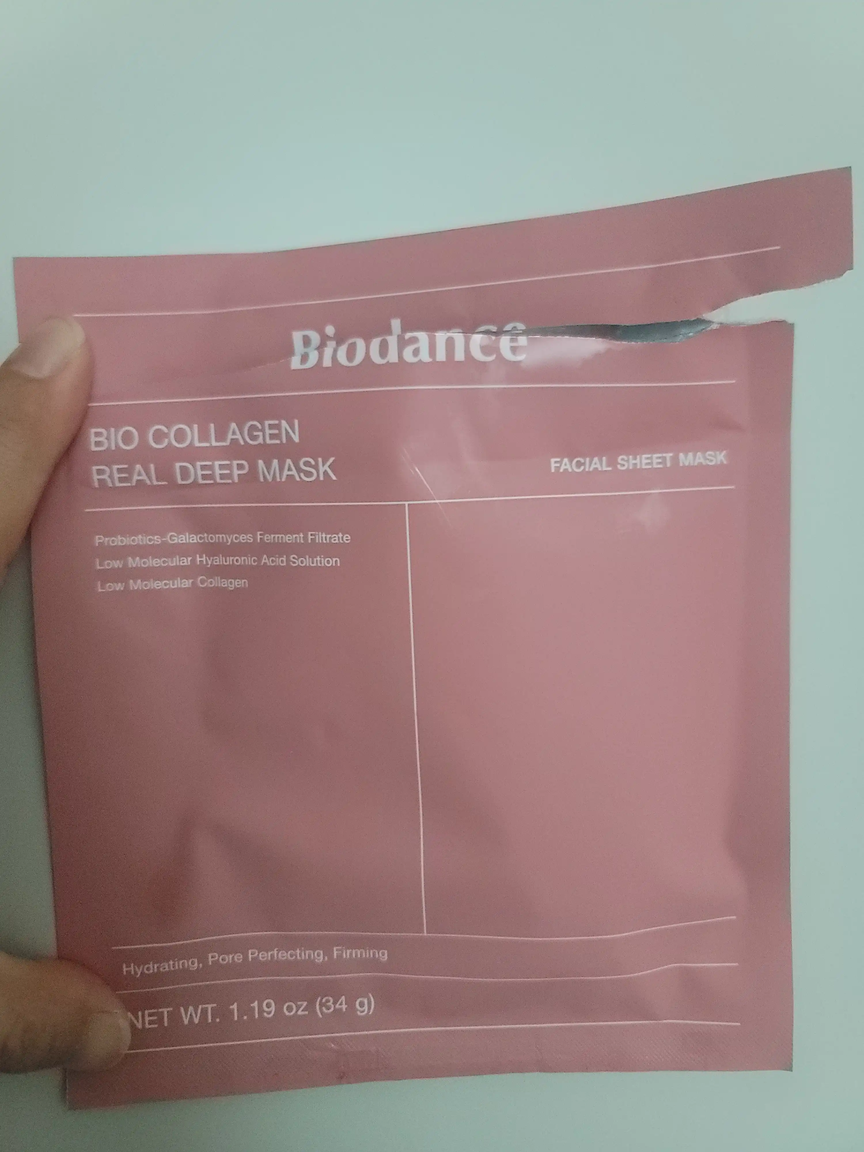 언니의파우치 리뷰 이미지 - [바이오 콜라겐 리얼 딥 마스크]