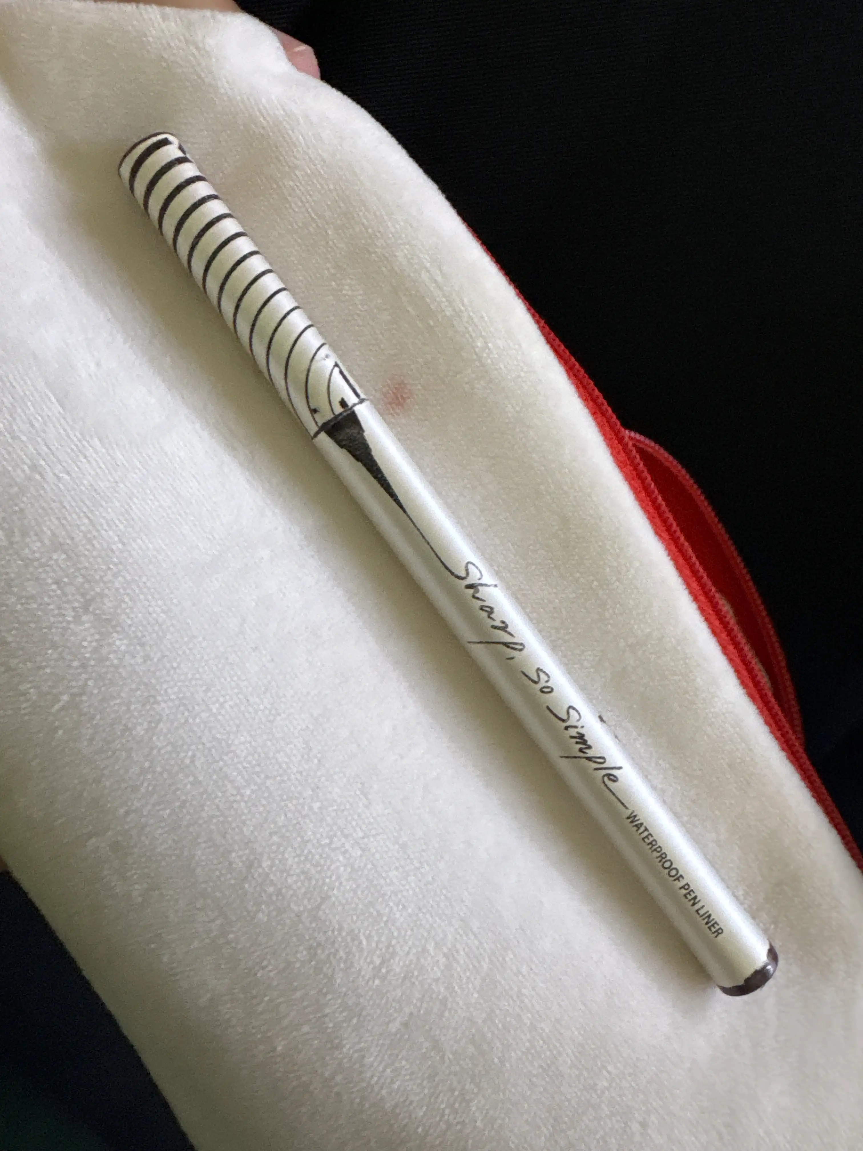 언니의파우치 리뷰 이미지 - [샤프 쏘 심플 워터프루프 펜 라이너]