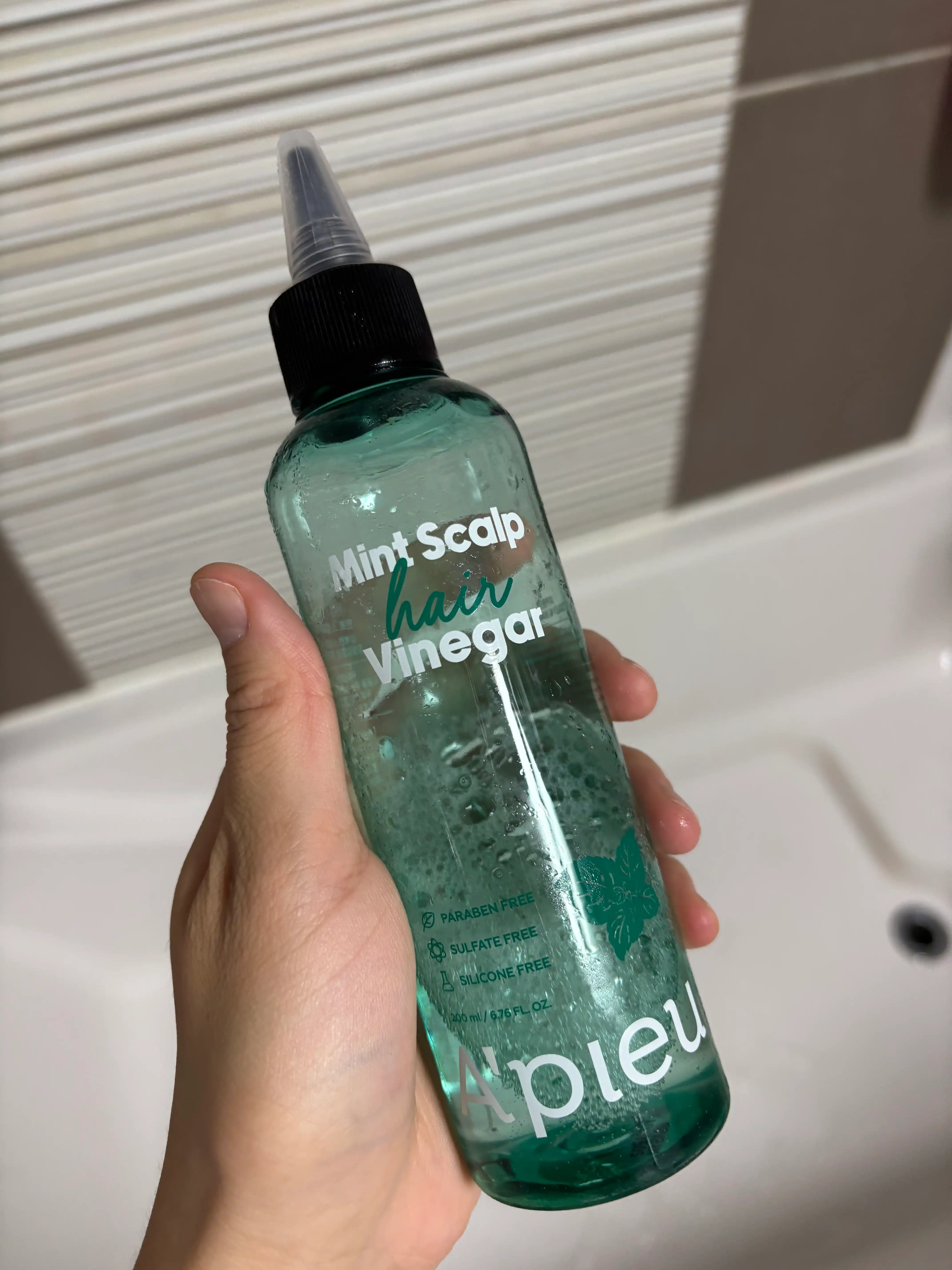 언니의파우치 리뷰 이미지 - [민트 스칼프 헤어 식초]