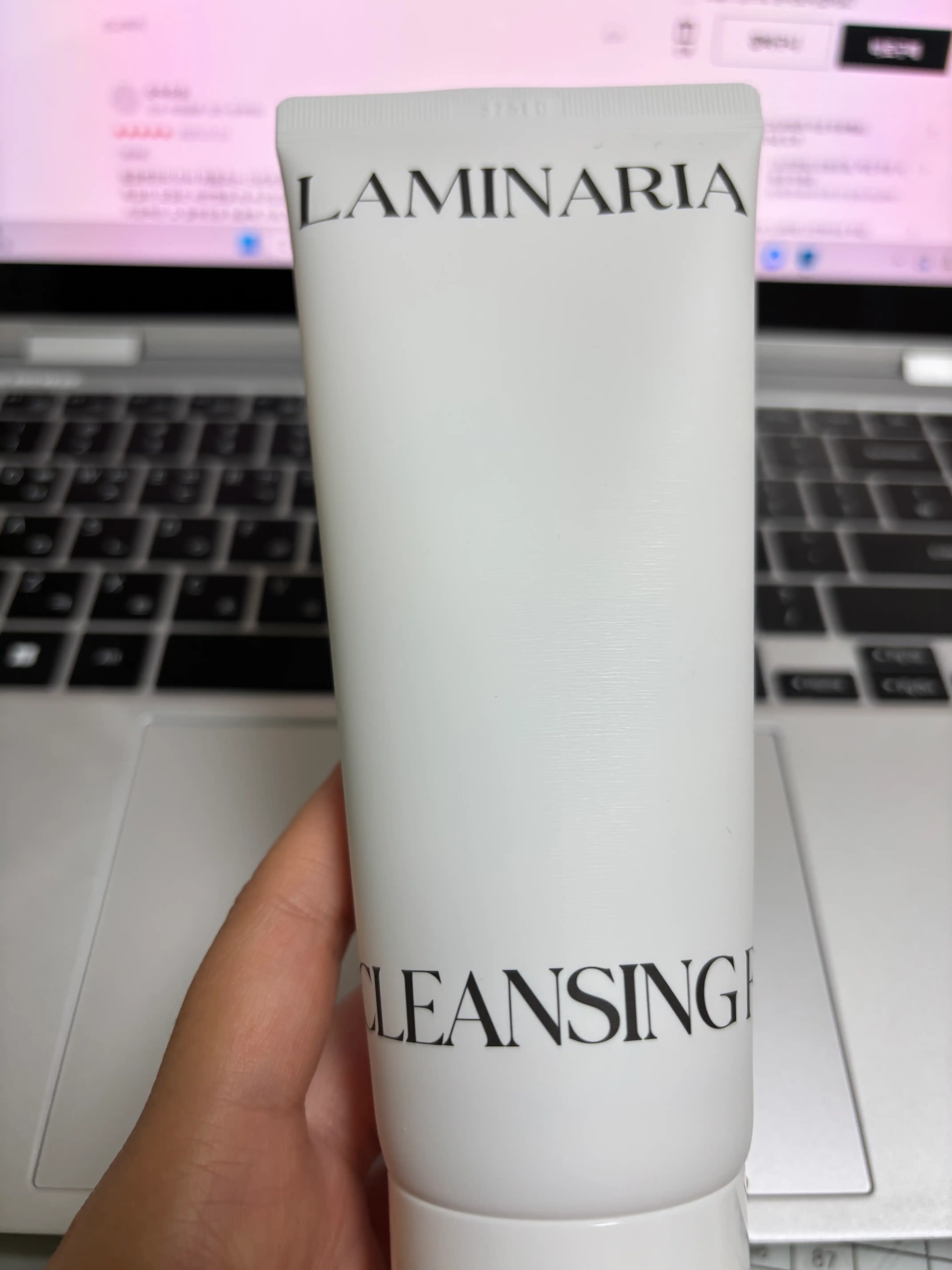 언니의파우치 리뷰 이미지 - [다시마 앰플 클렌징폼]