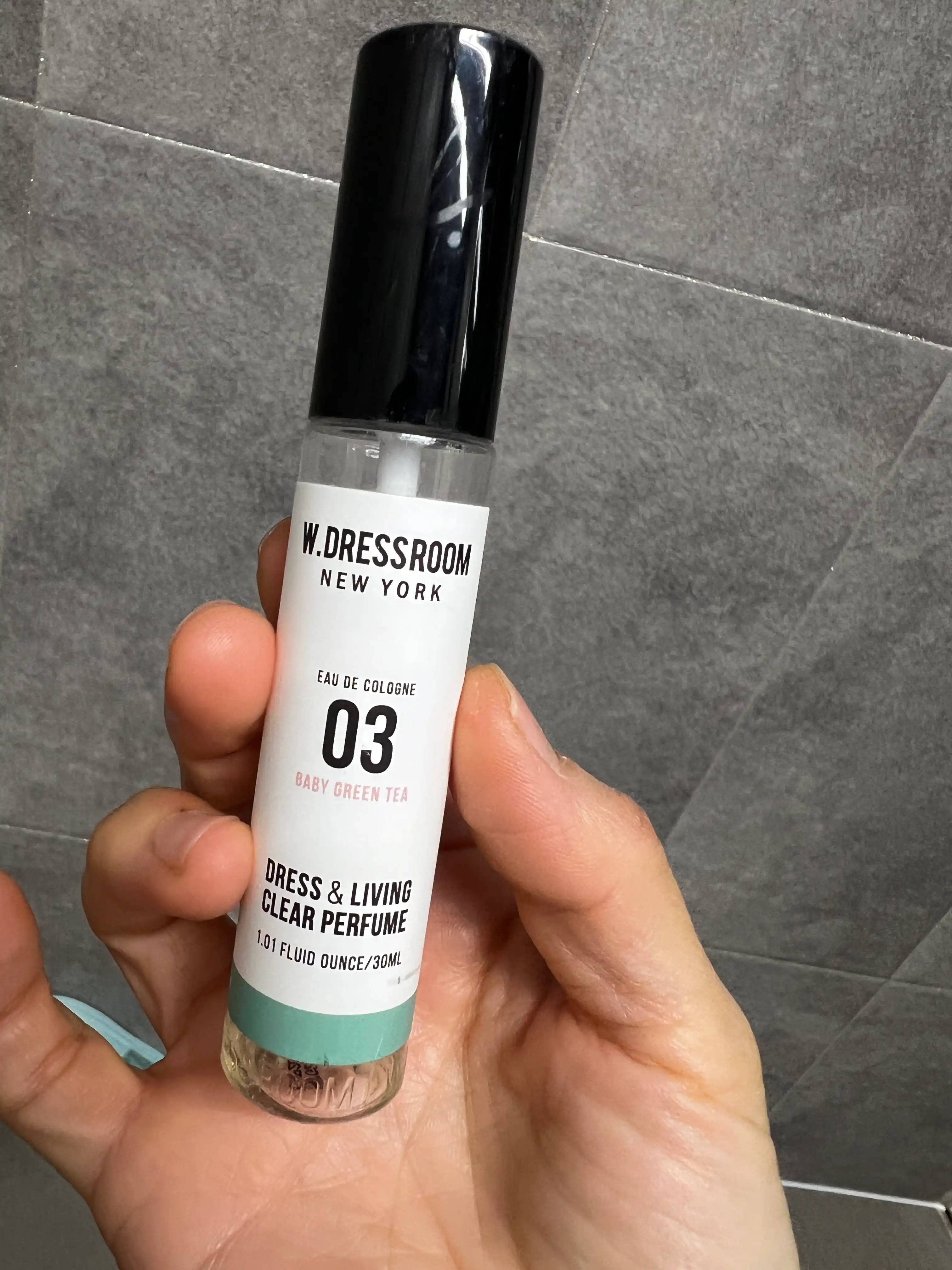 언니의파우치 리뷰 이미지 - [드레스 퍼퓸 [03 베이비그린티]]