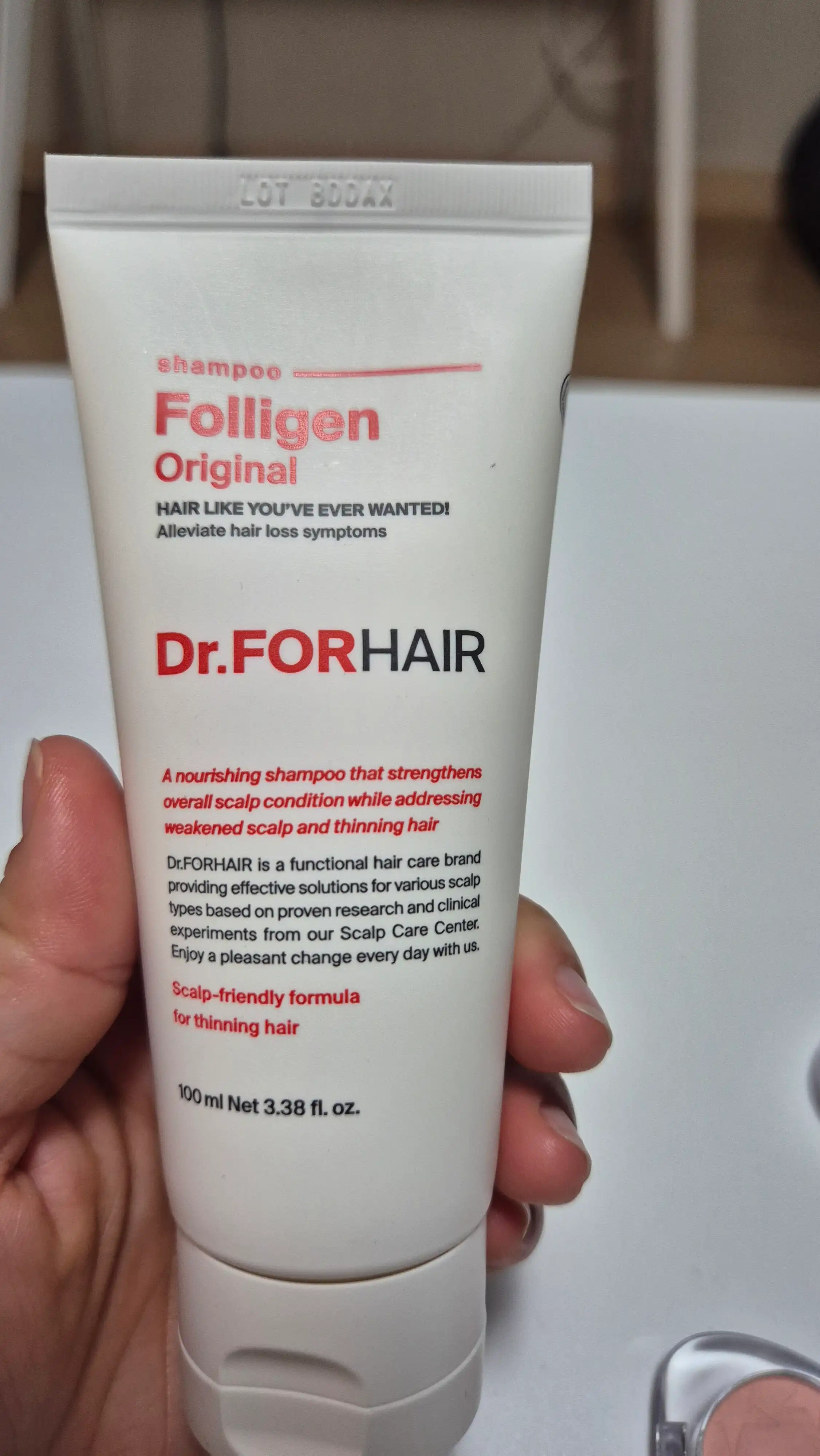 언니의파우치 리뷰 이미지 - [폴리젠 샴푸]